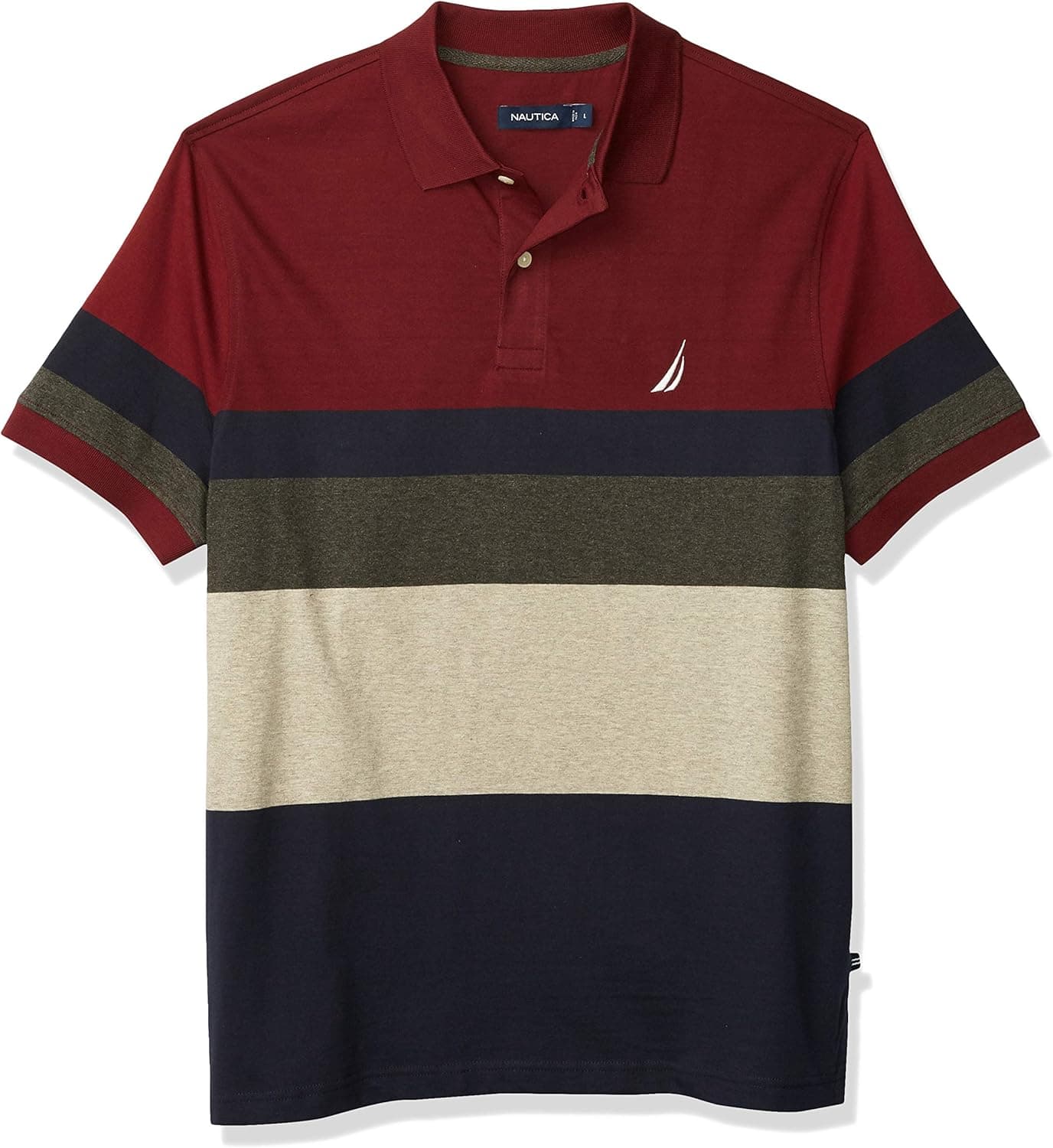 Nautica Men's Classic Fit Jersey Polo
