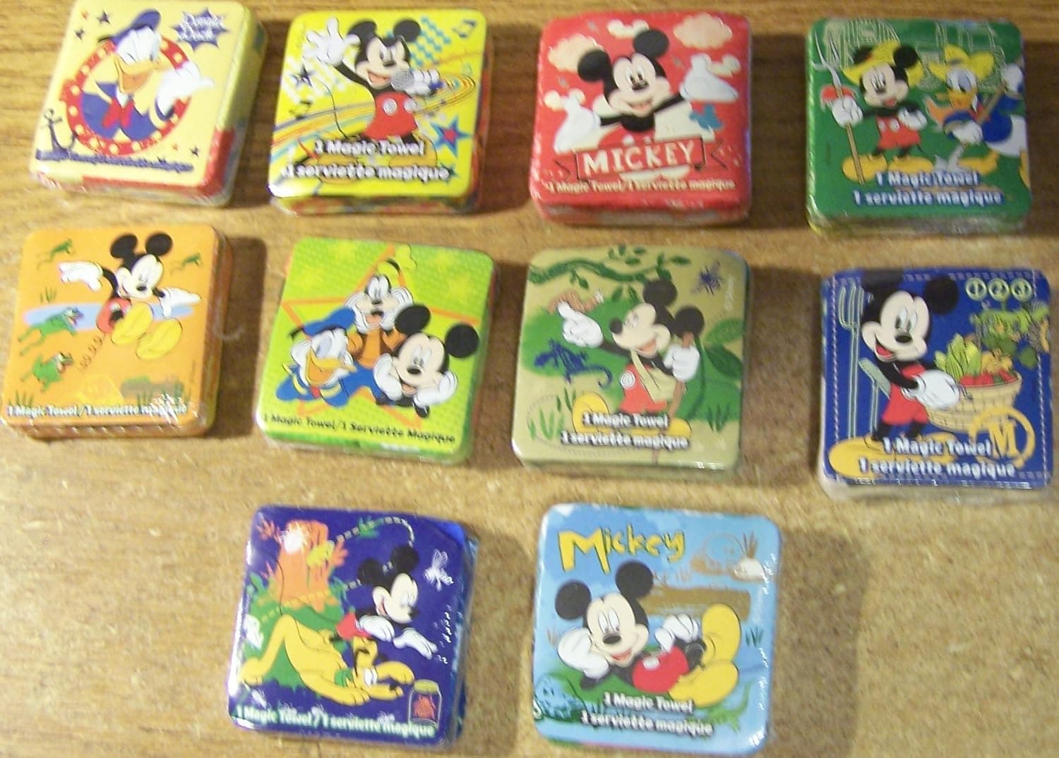 Disney Magic Pop Up Washcloth Towel - Mickey Mouse - Varied Images