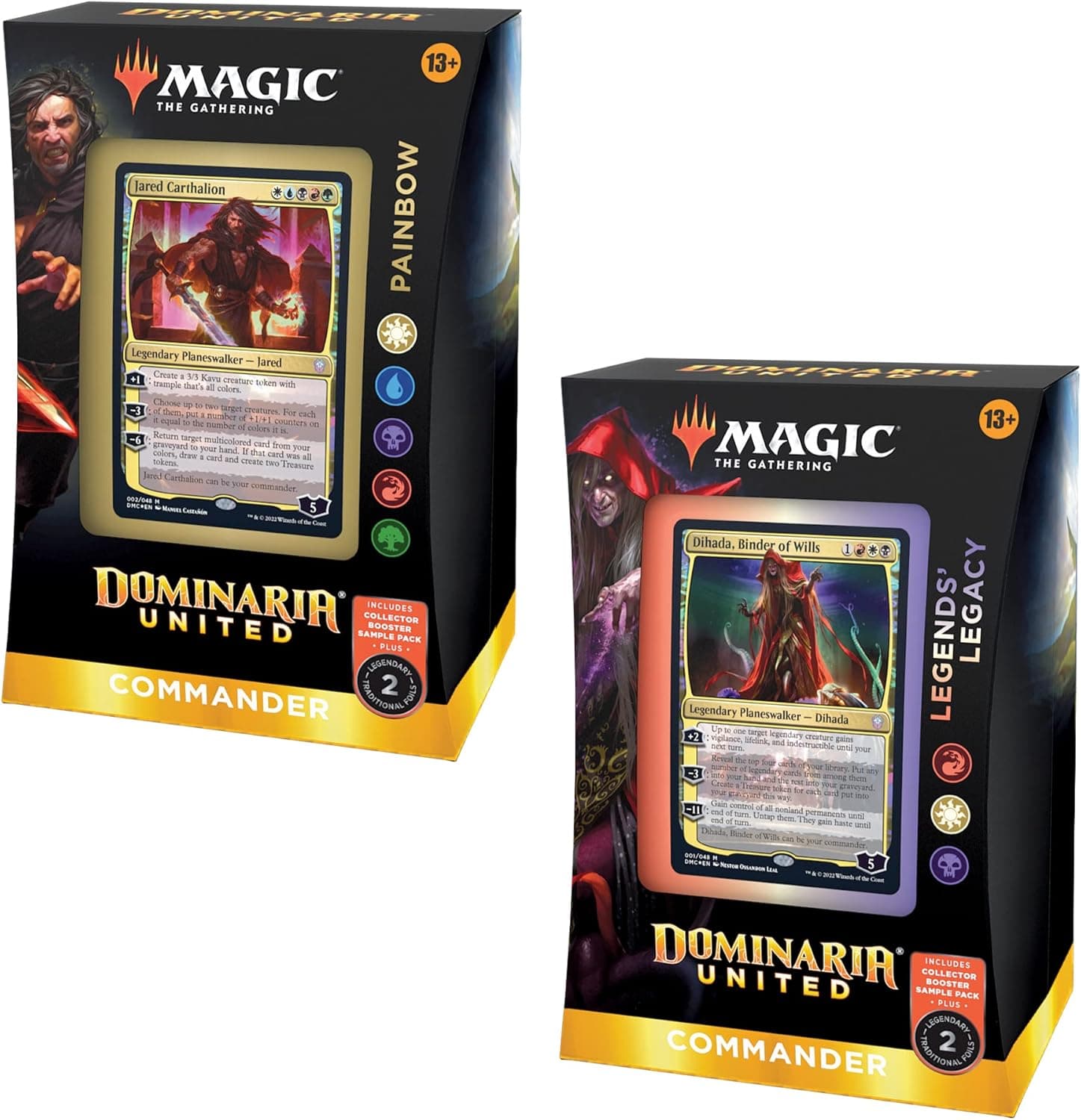 Magic: The Gathering Dominaria United Commander Decks 1 + 2