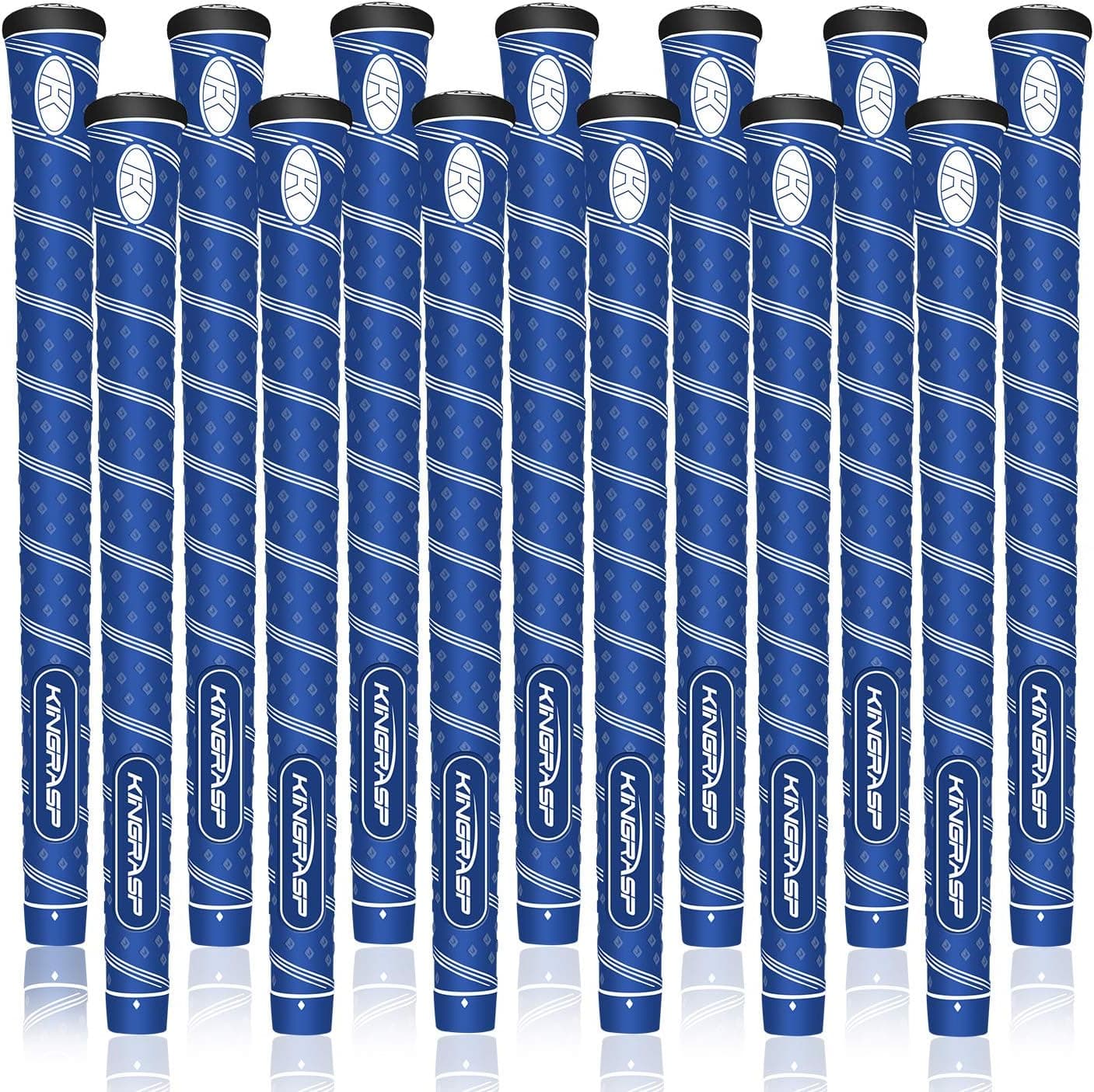 Lehui Golf Grips Set of 13 (Free 13 Tapes) Hybrid Golf Club Grips, Standard/Mdisize, 6 Colors Optional.