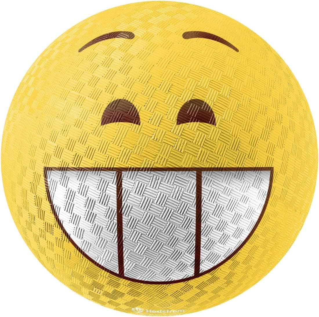 Hedstrom Excited Emoti Rubber Playground Ball, 8.5 Inch
