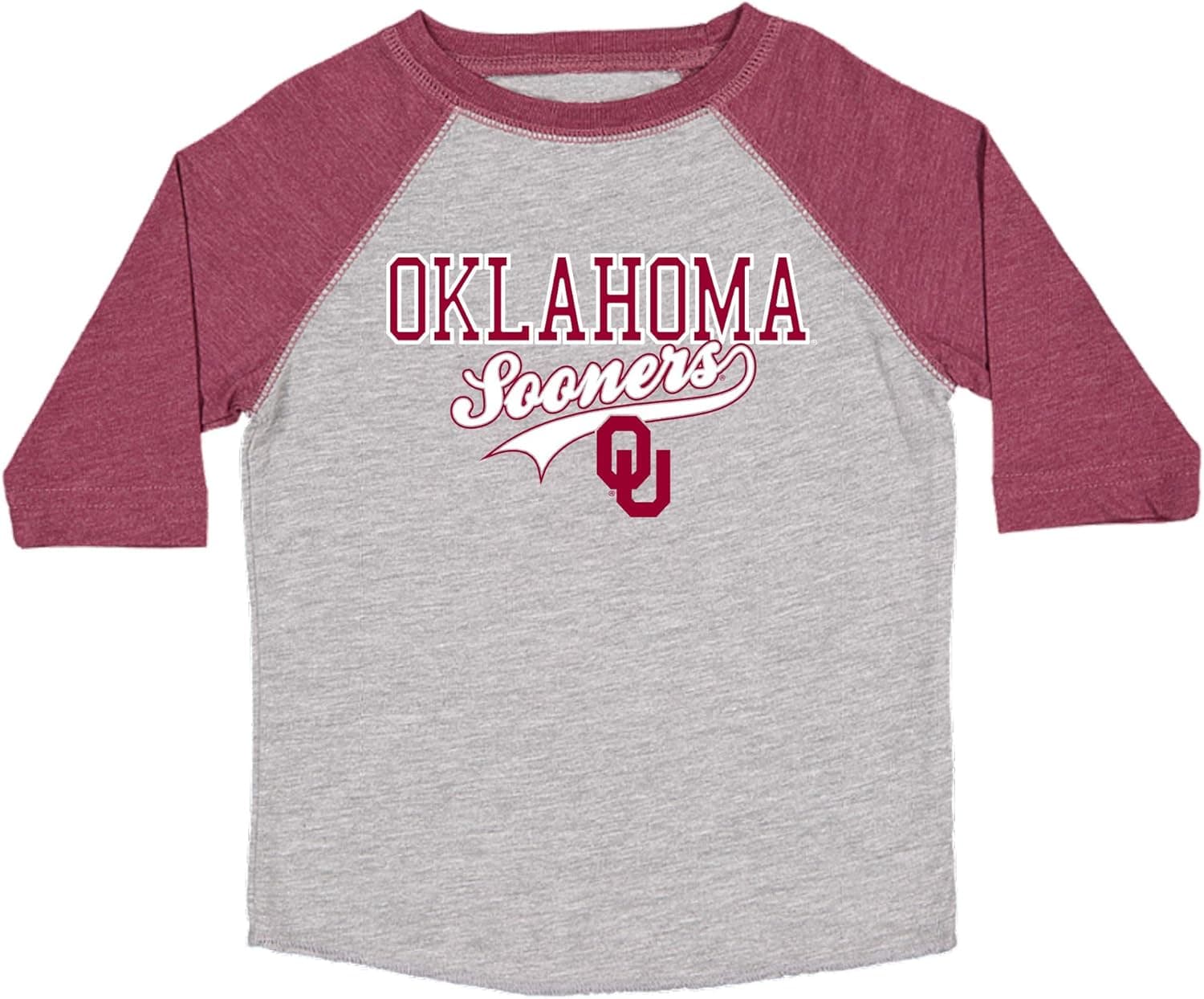 College Kids NCAA Youth Home Run Raglan Tee