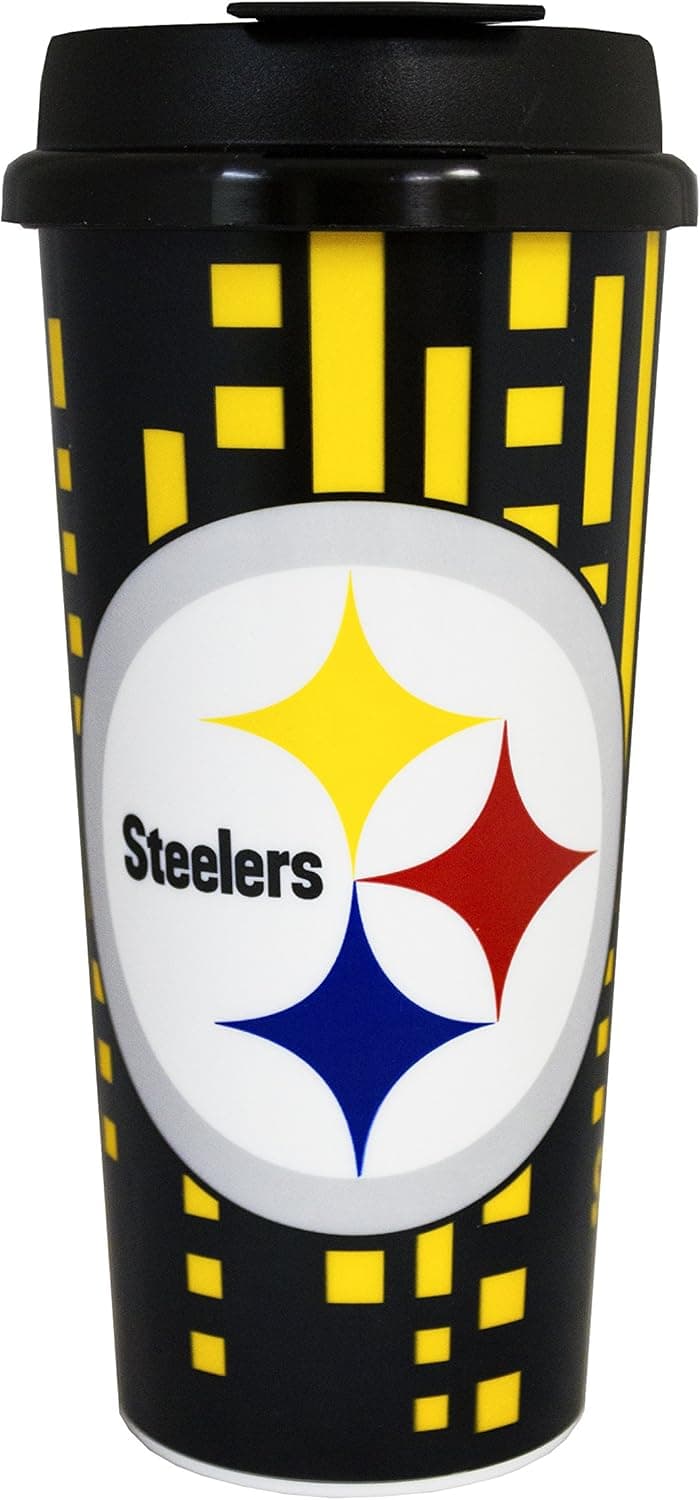 Pittsburgh Steelers 16 oz Travel Mug