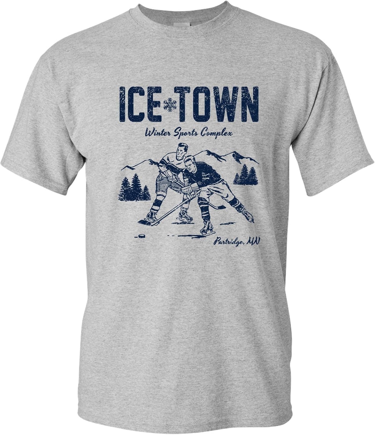 Ice Town - Funny TV Ben Winter Sports Complex Parody T Shirt