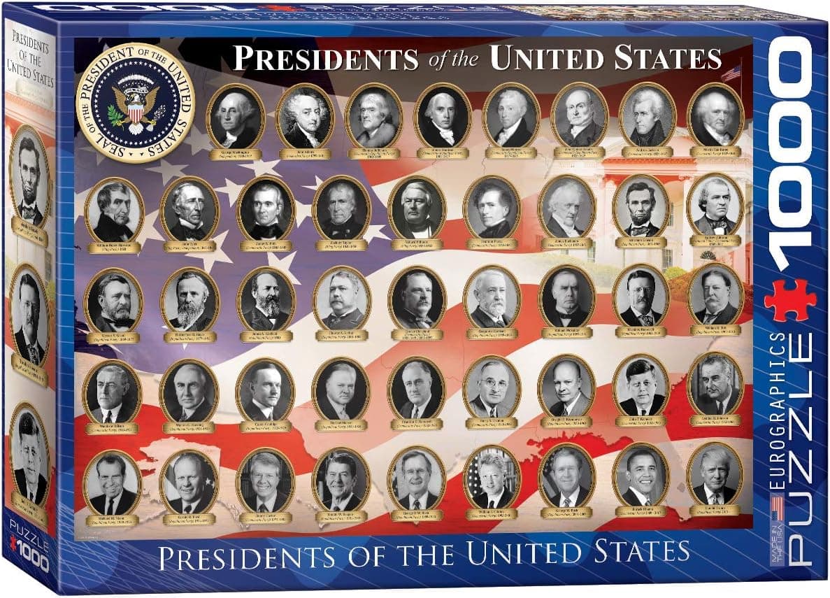 EuroGraphics US Presidents Box, 1000