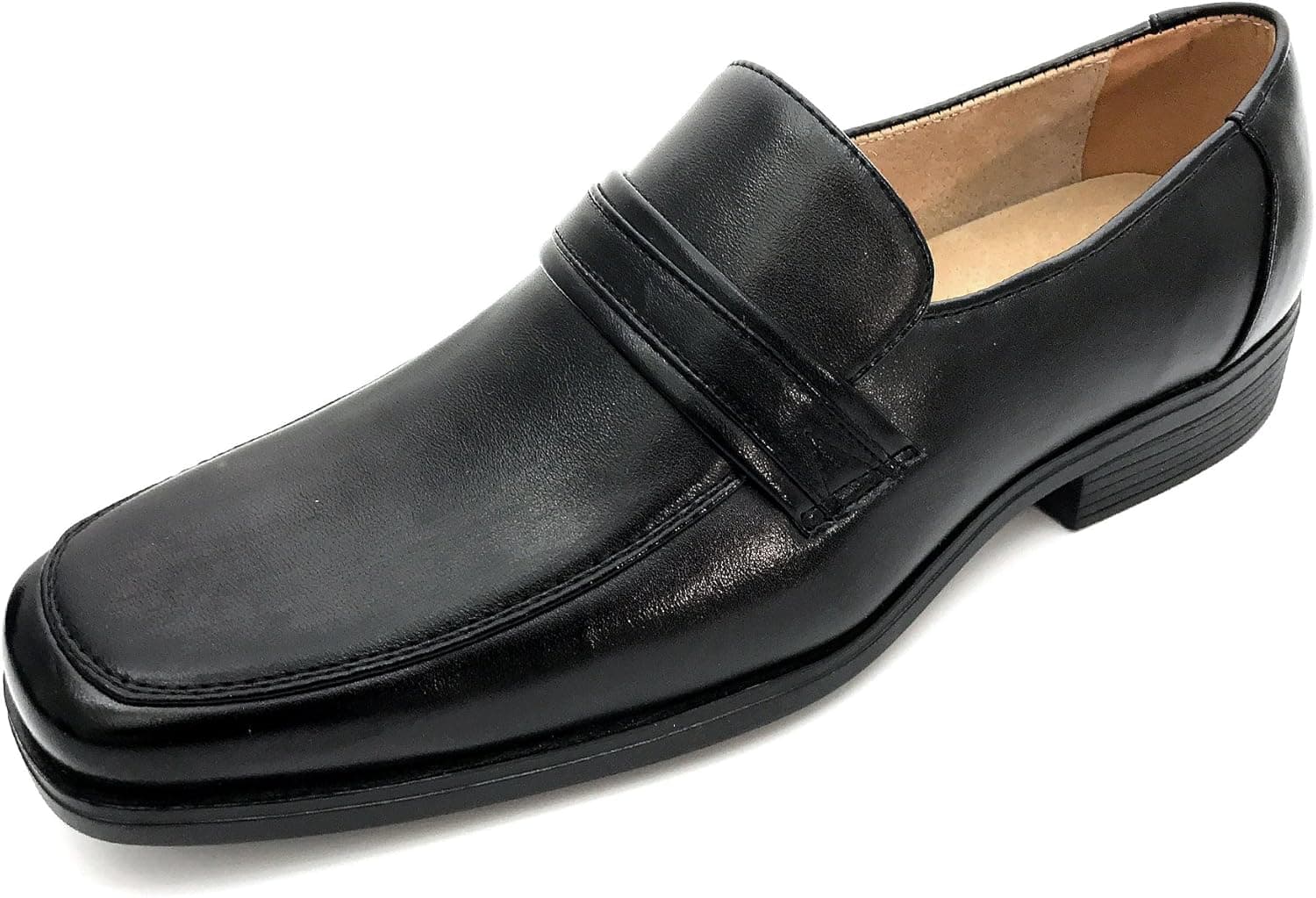 Easy Strider Mens Classic Slip on Dress Shoe Regular and Big & Tall Sizes