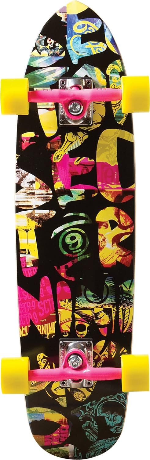 Sector 9 Backlash Complete Skateboard, 8.0-Inch x 30.5-Inch