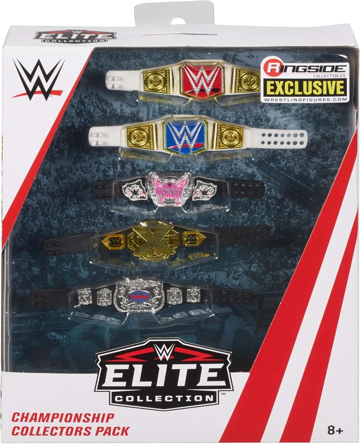 WWE Ringside Collectibles Championship Collectors Pack