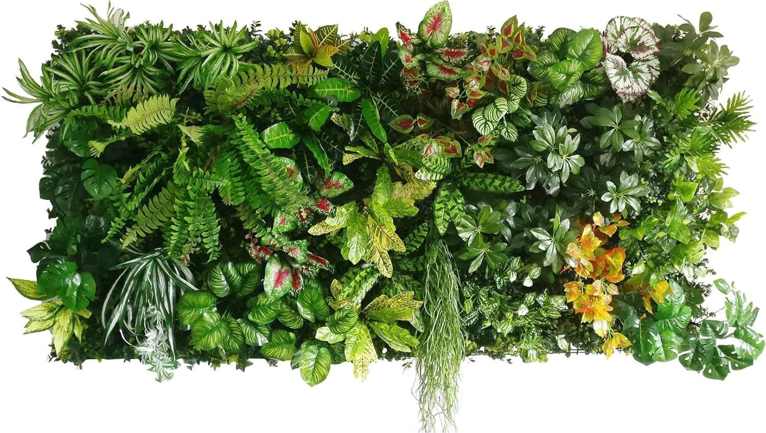Artigwall 3D Artificial Living Wall 80x40inches BPW-4 Artificial Flower Plants Wall Decoration