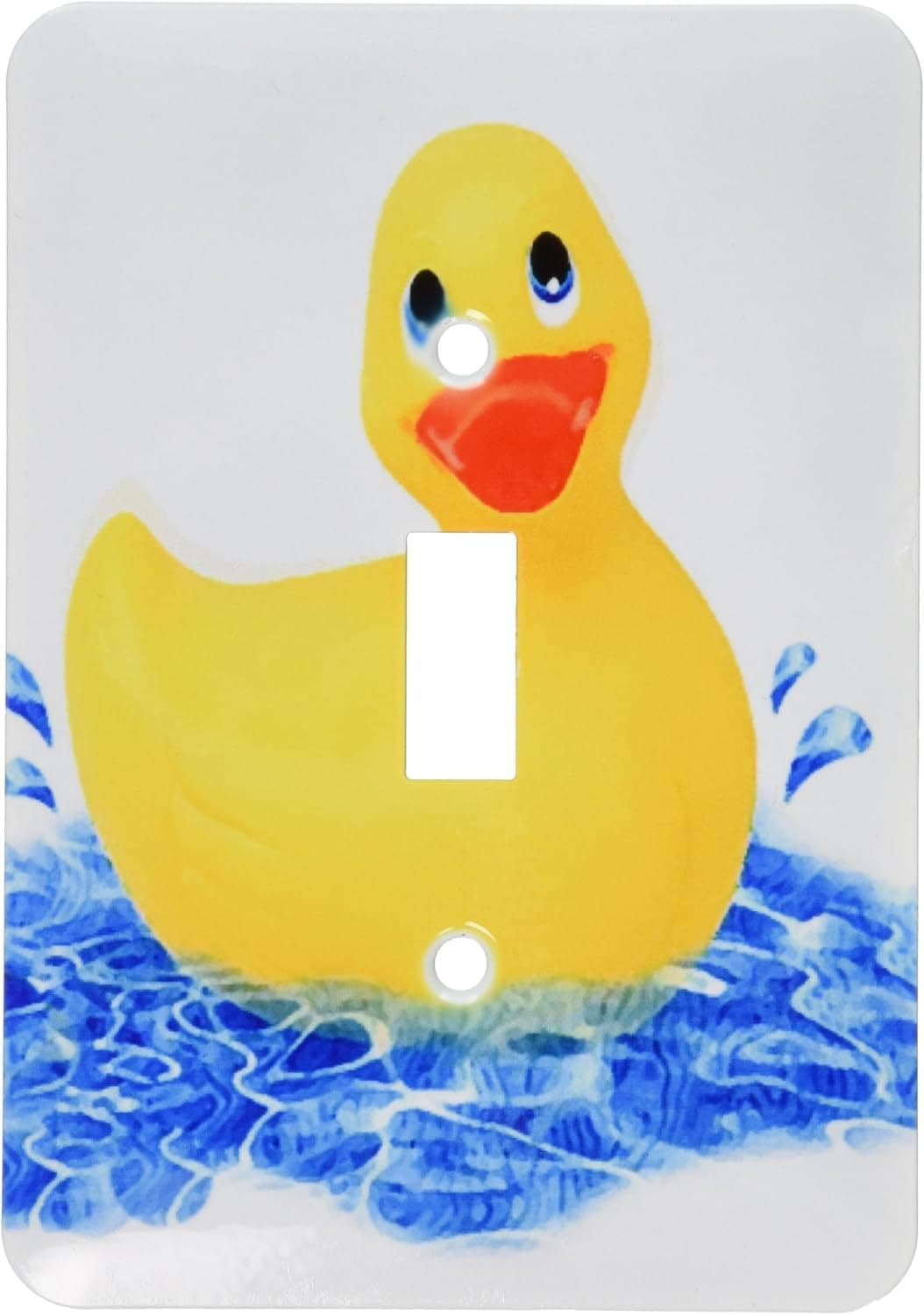 3dRose lsp_4366_1 Rubber Duck Single Toggle Switch