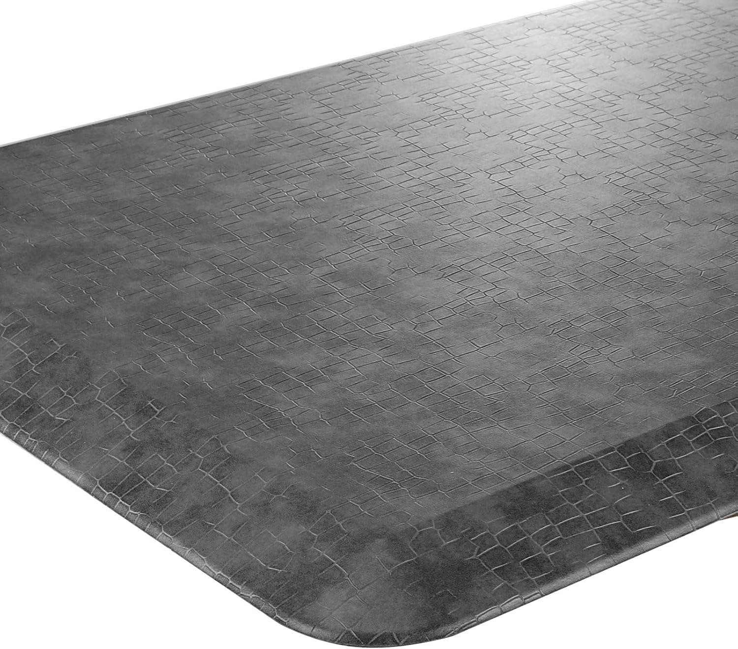 vanstarry Comfort Anti Fatigue Floor Mat, Standing Mat Kitchen Rug – 3/4 Inch Standing Desk Mat, Home, Office, Garage (Grain Gray, 20"x32"x3/4")