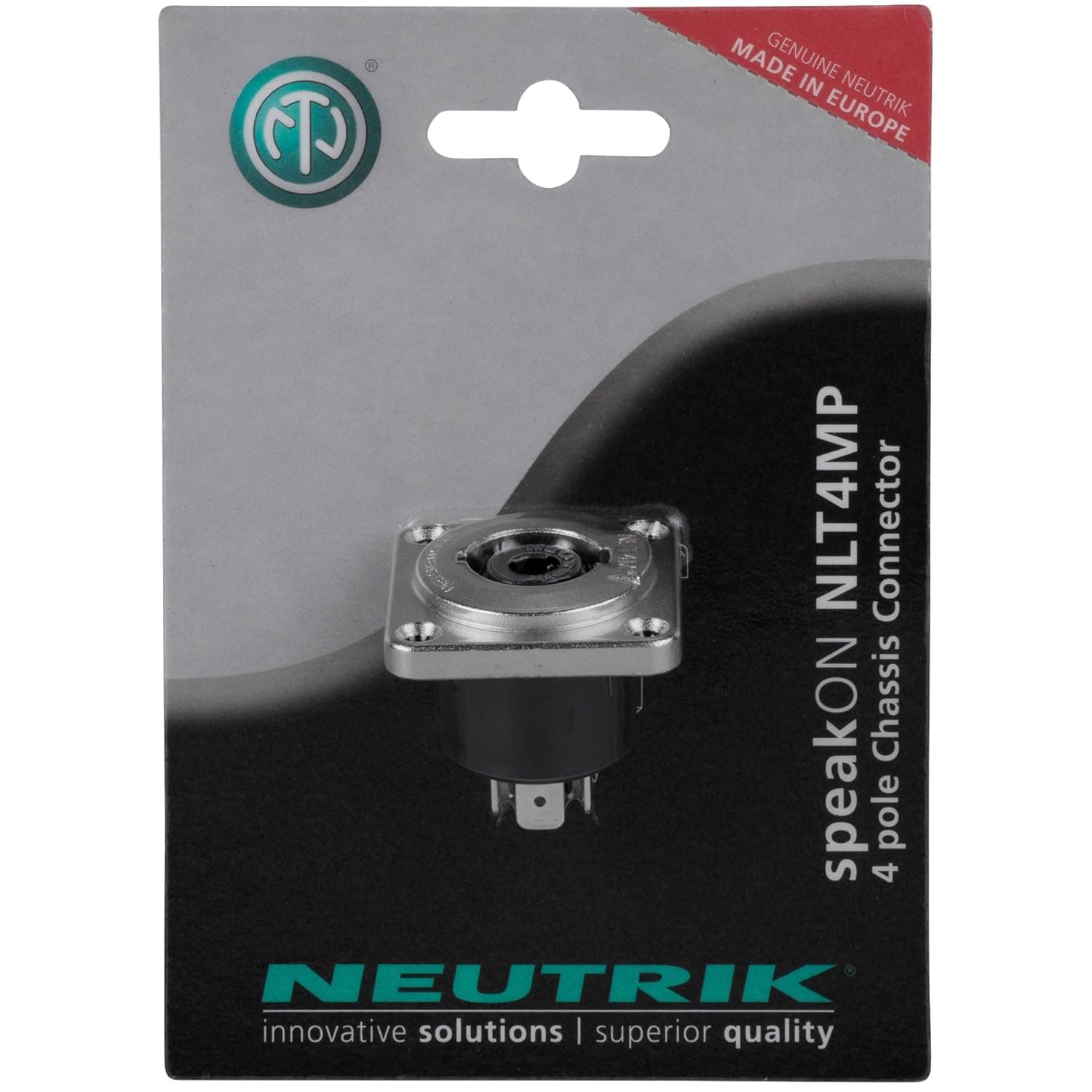 NEUTRIK NLT4MP CONNECTOR, SPEAKER, PLUG, 2POS