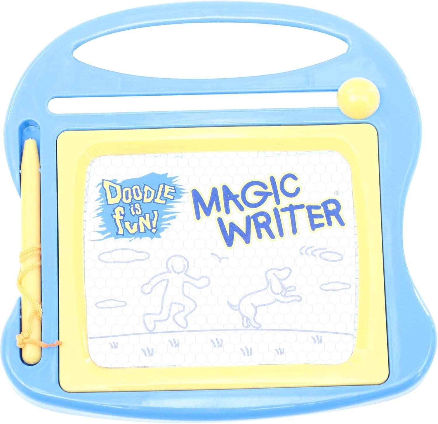 Boley Mini Magic Writer with Stylus, 5 in x 5.75 in Darwing Tablet, Blue, 1-Pack