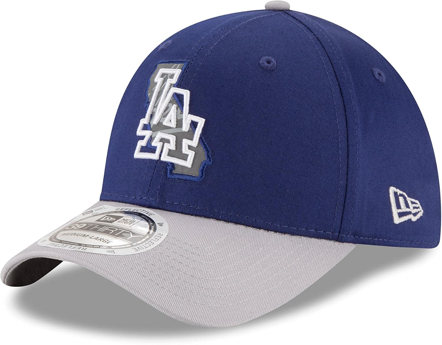 New Era MLB Los Angeles Dodgers State Heathered NEO 39Thirty Stretch Fit Cap