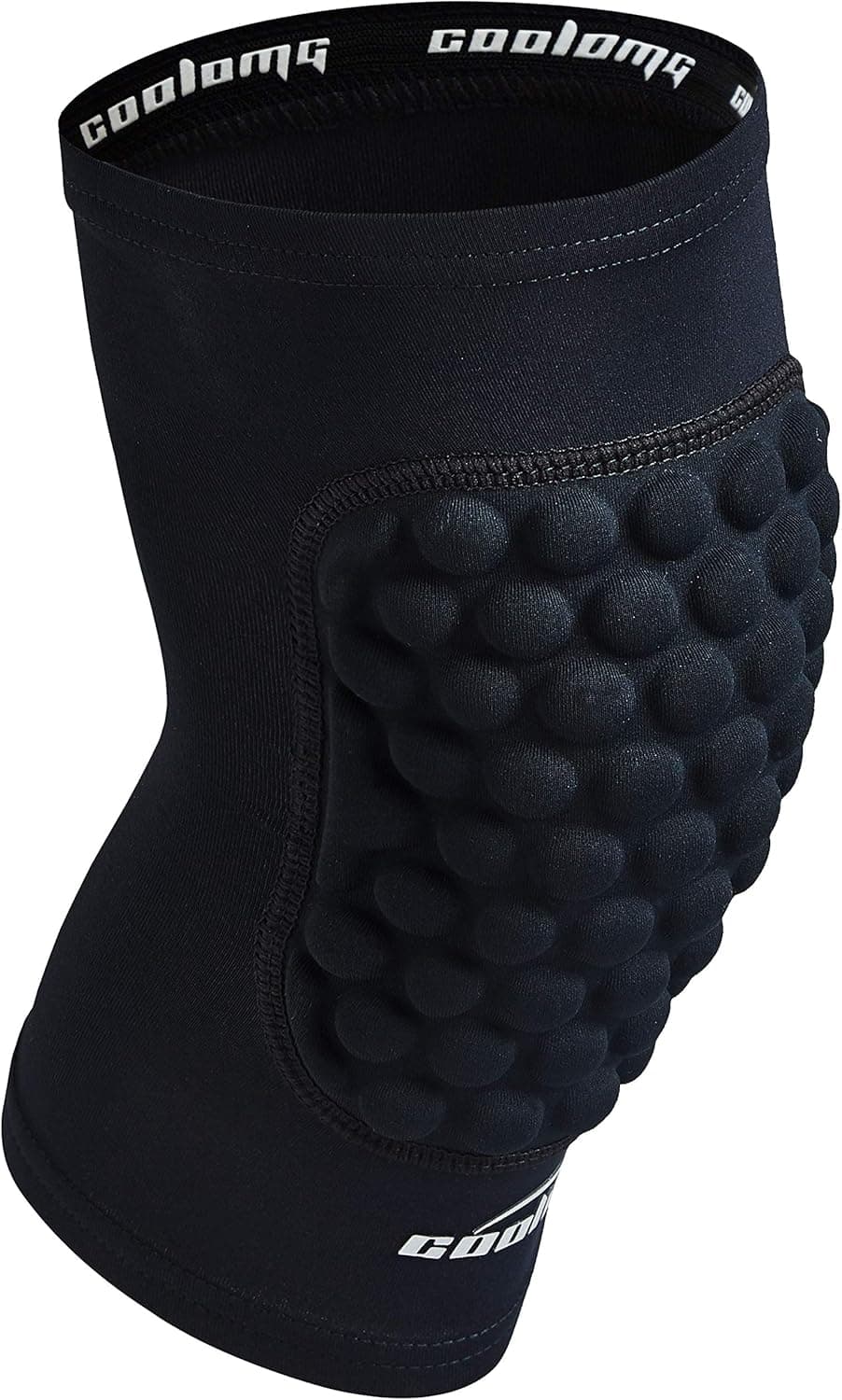 COOLOMG Basketball Knee Pad for Kids Youth Adult Knee Compression Sleeve (1 Sleeve) Baseball Volleyball Wrestling Anti-slip Knee Protector