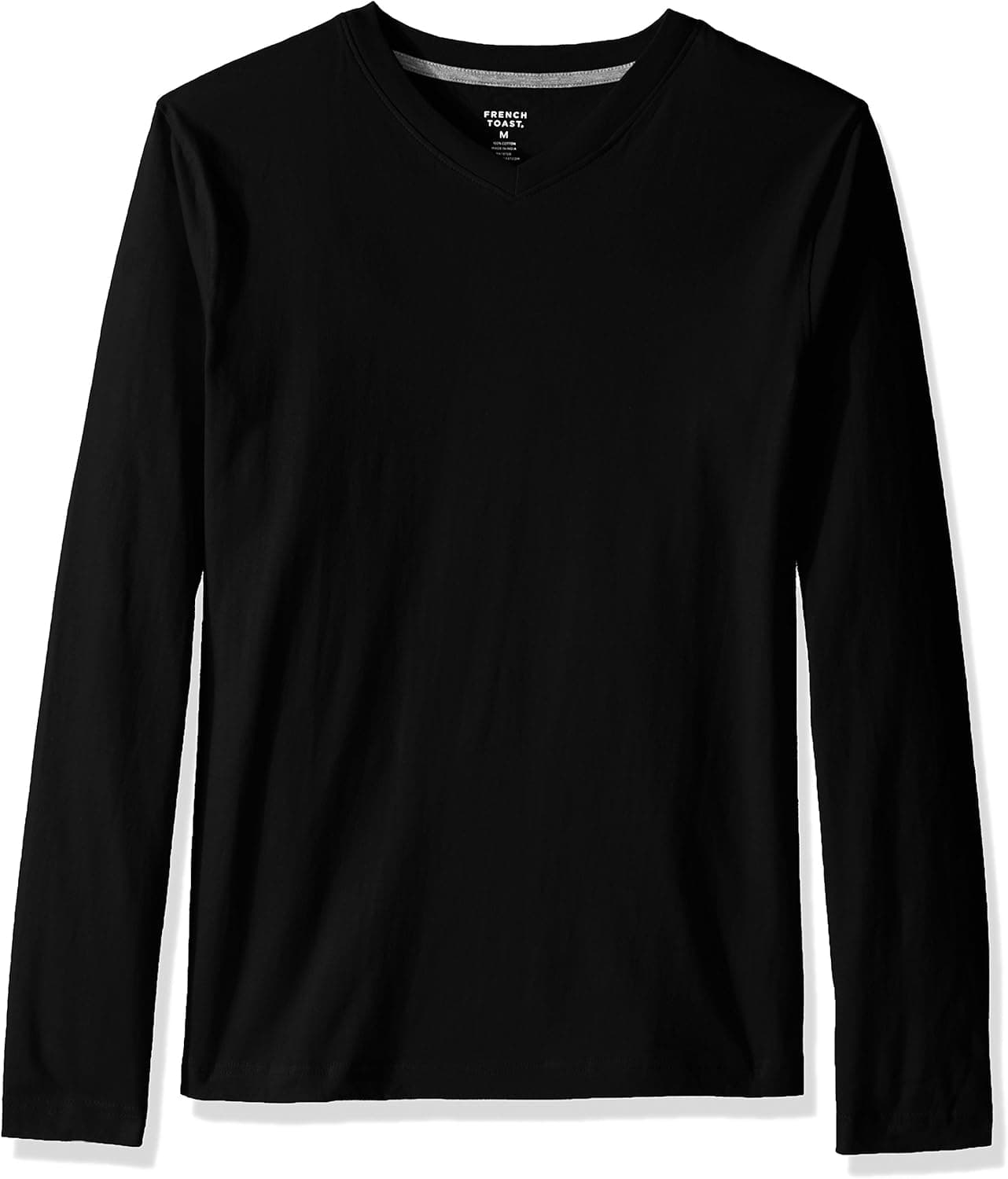 French Toast Men's Long Sleeve V-Neck Tee