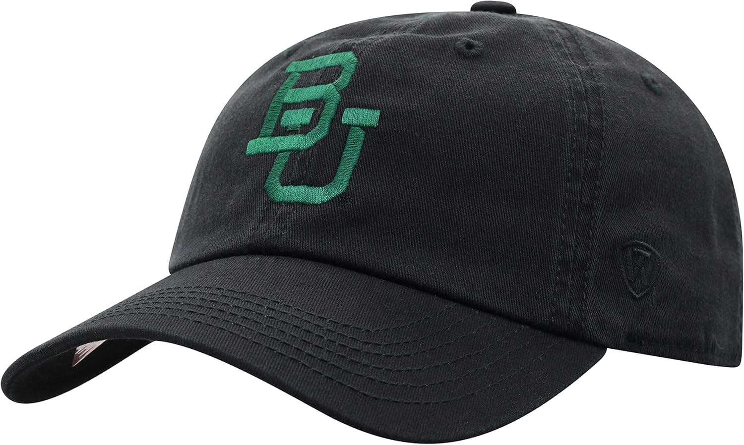 Top of the World Men's Adjustable Relaxed Fit Black Icon Hat