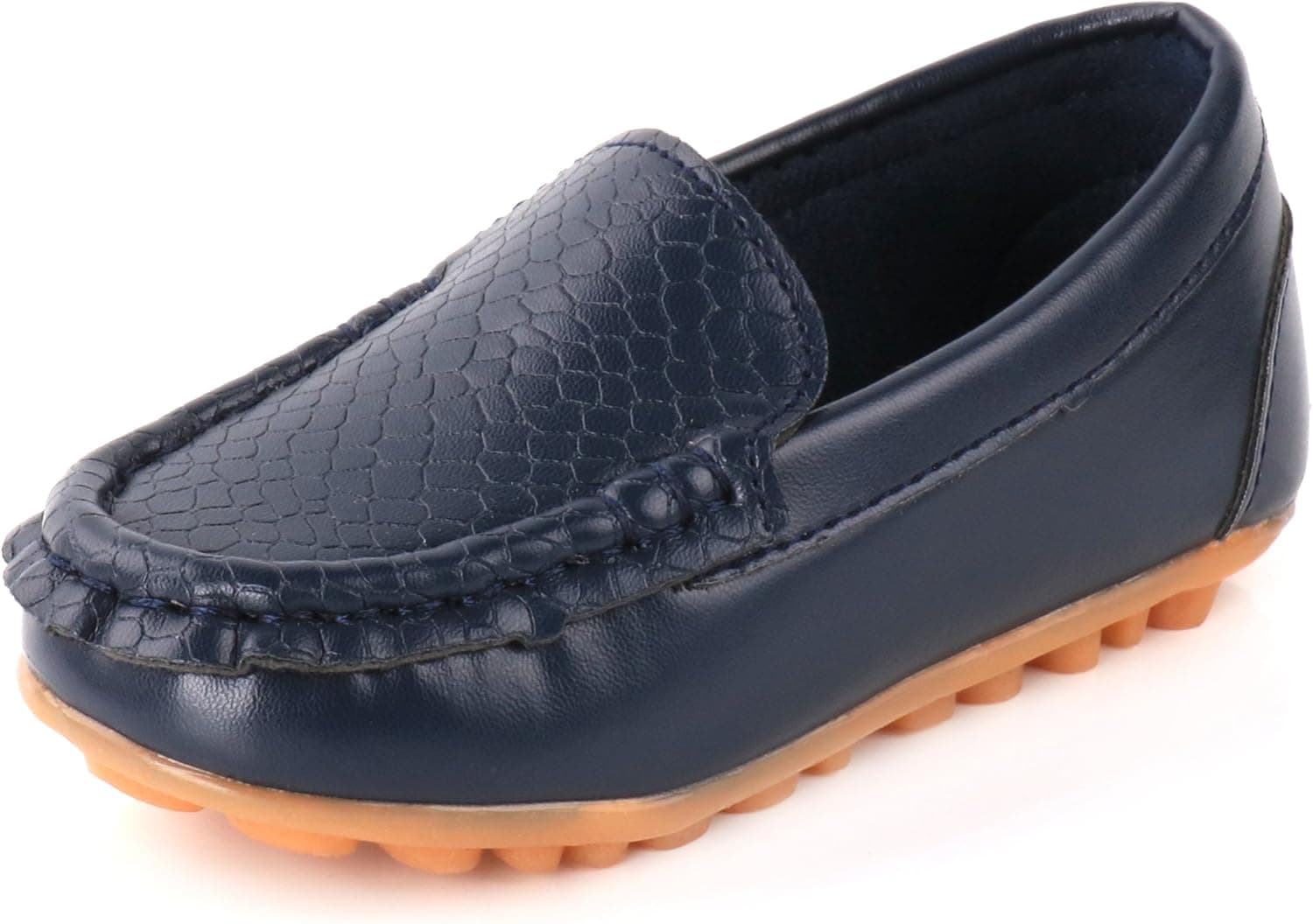 Femizee Toddler Boys Girls Loafers Shoes Casual Moccasin Slip On Dress Wedding Shoes for Kids