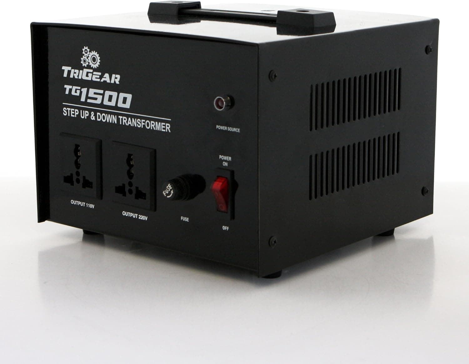 TriGear TG 1500W 1500 Watt Step Up Down Voltage Transformer Converter AC 110/220 V or 110/220 Volt