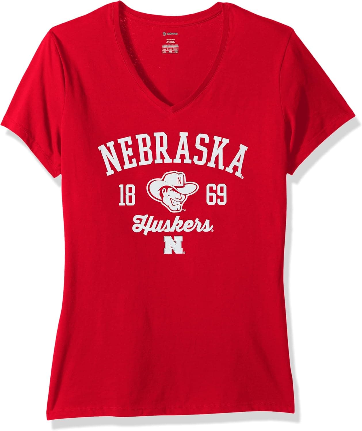 Womens Nebraska Cornhuskers S/Tee