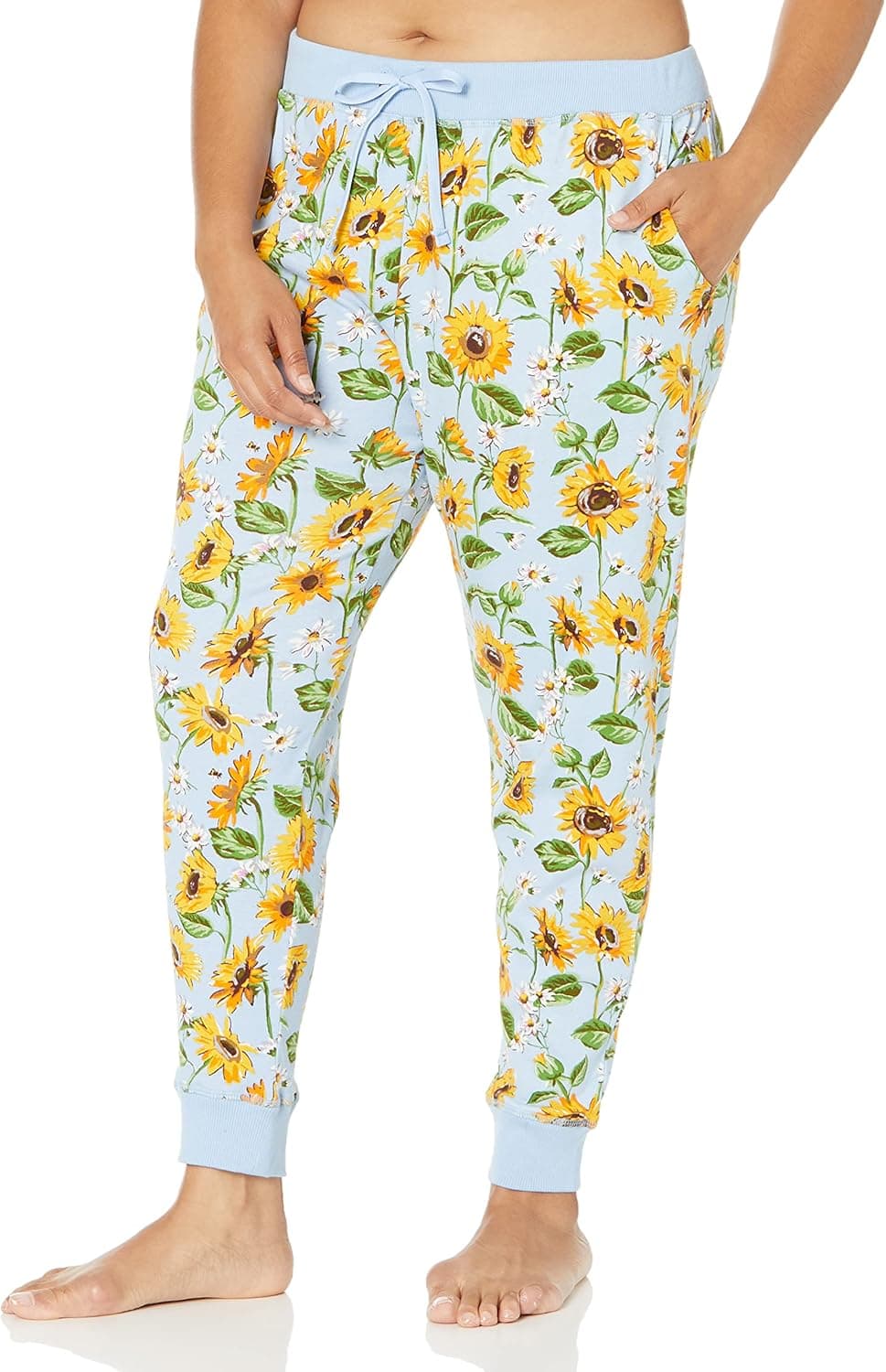 Vera Bradley Women's Plus Cotton Jogger Pajama Pants with Pockets (Extended Size Range)