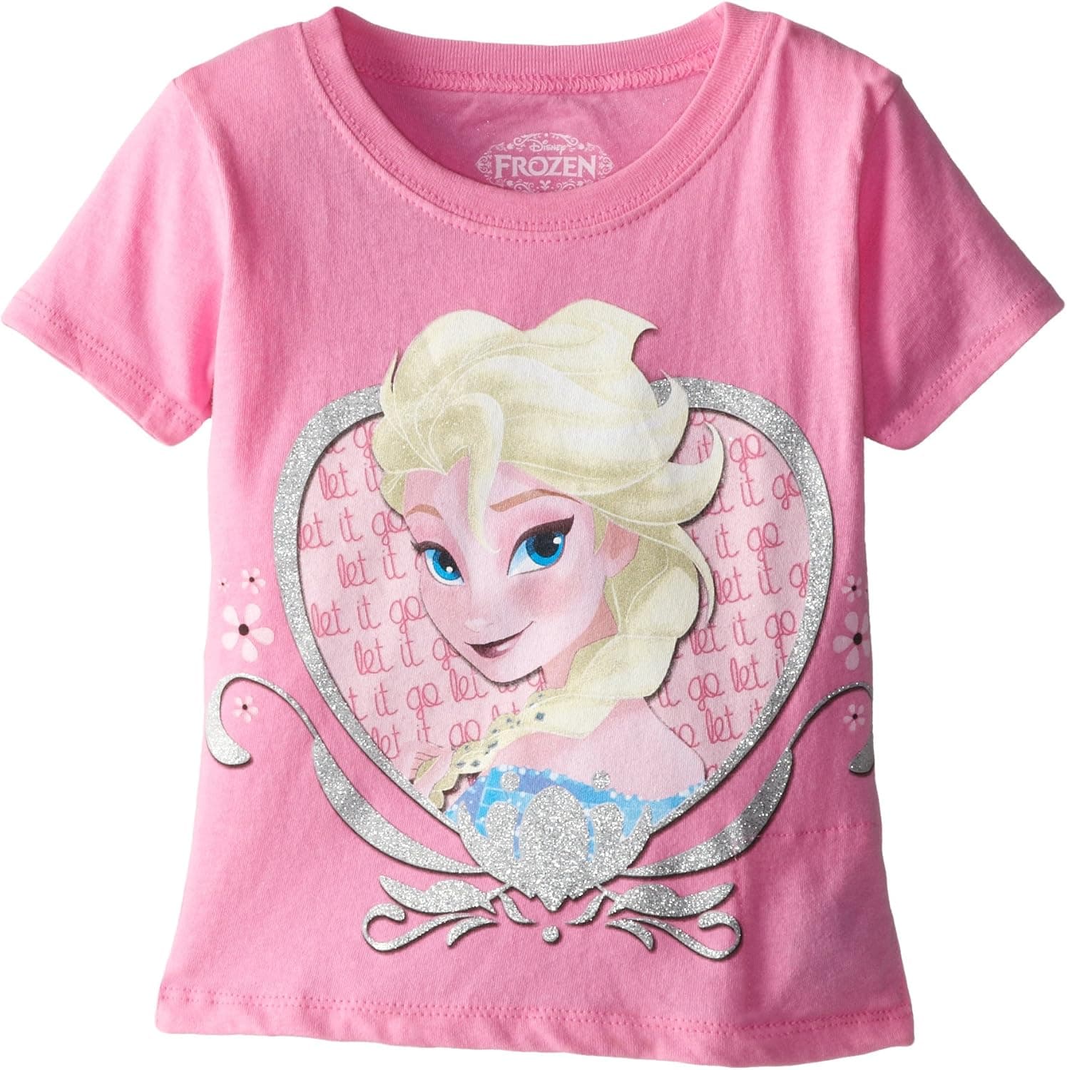 Disney Girls' Frozen Singing Elsa T-Shirt