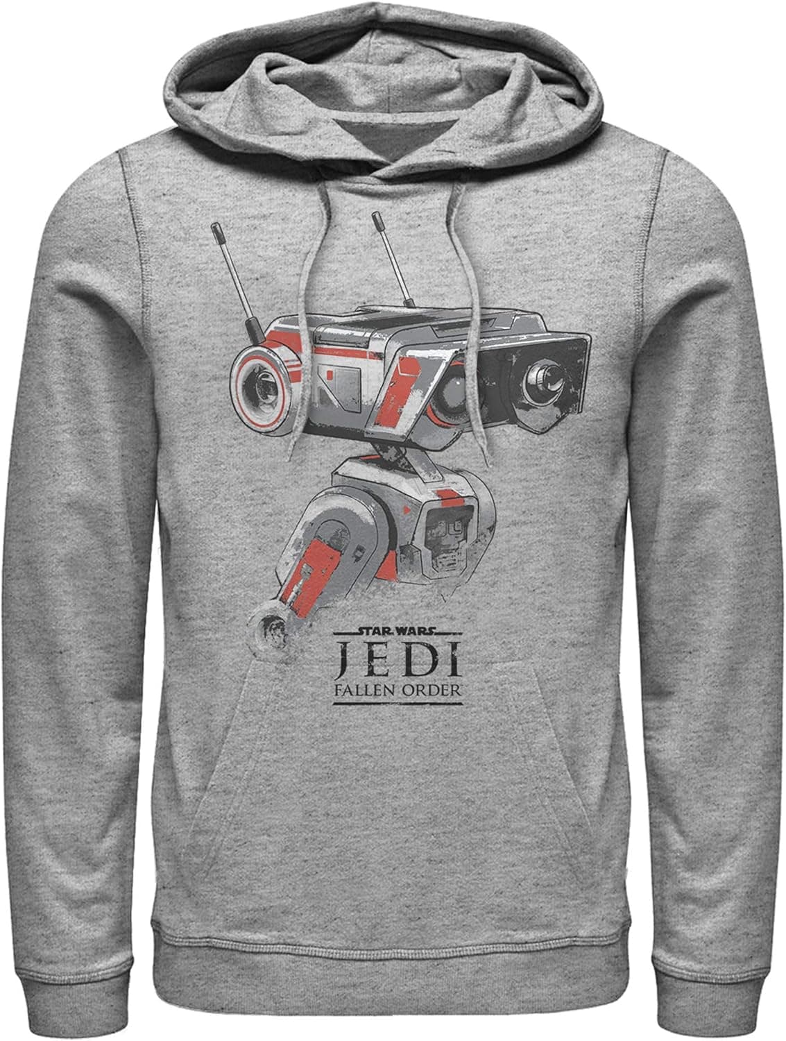 Men's Star Wars Jedi: Fallen Order BD-1 Grunge Pull Over Hoodie
