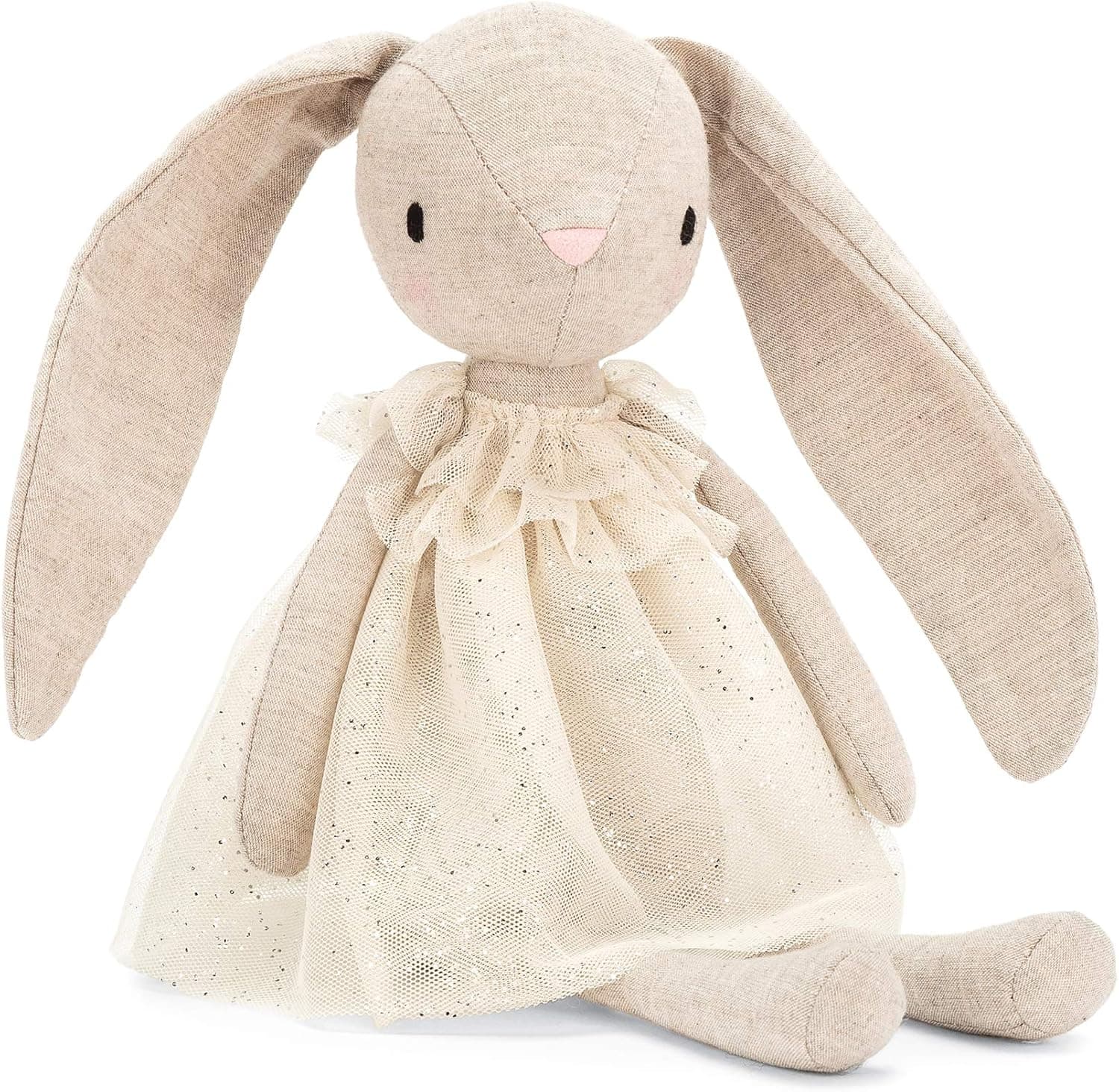 Jellycat Jolie Bunny Stuffed Animal, 12 inches