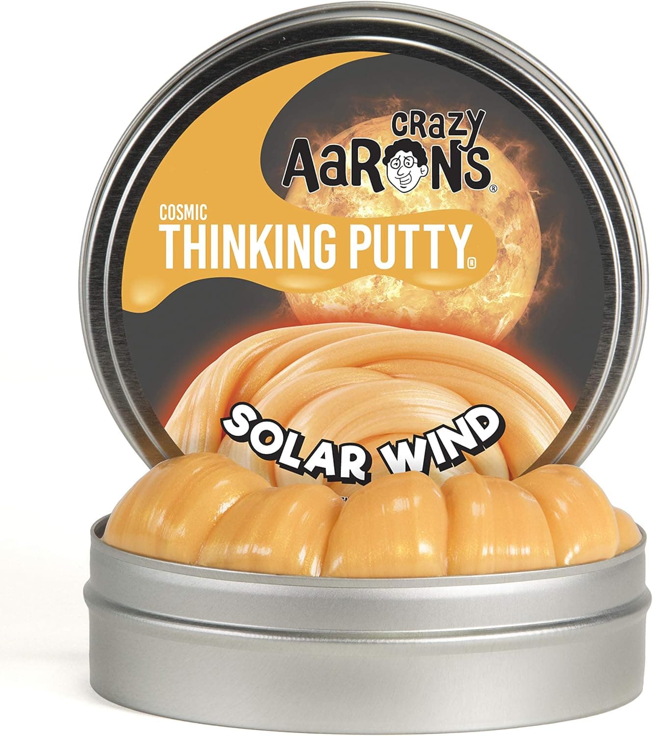 Crazy Aaron's Thinking Putty, 3.2 Ounce, Cosmic Solar Wind