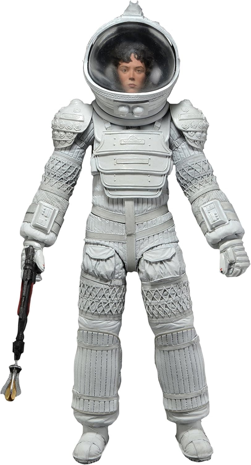 NECA Aliens Series 4 Ripley 7" Action Figure (White Nostromo Spacesuit Version)