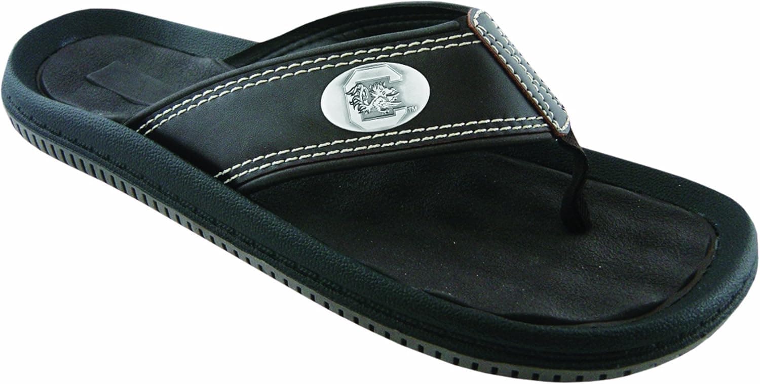 NCAA South Carolina Fighting Gamecocks Men's Waffle Concho Flip Flops