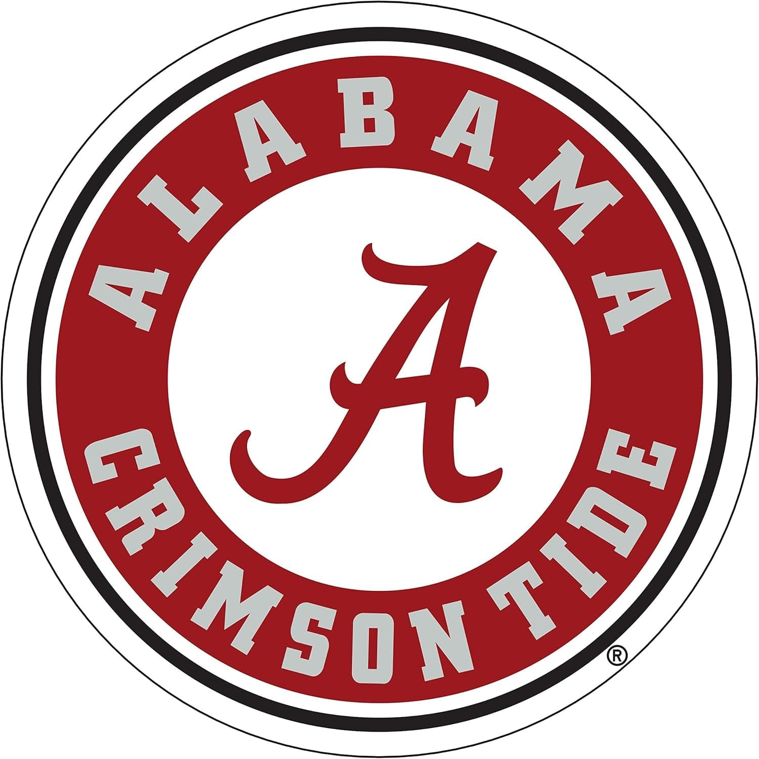 Alabama Crimson Tide, Premium 3" Die Cut Vinyl Decal, Officially Licensed