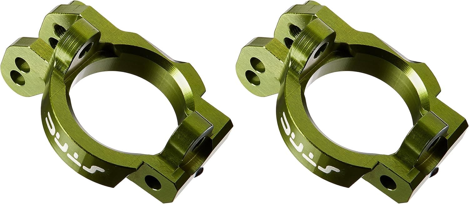 ST Racing Concepts STA80106G Precision Aluminum Front Caster Block for The Exo Buggy, Green