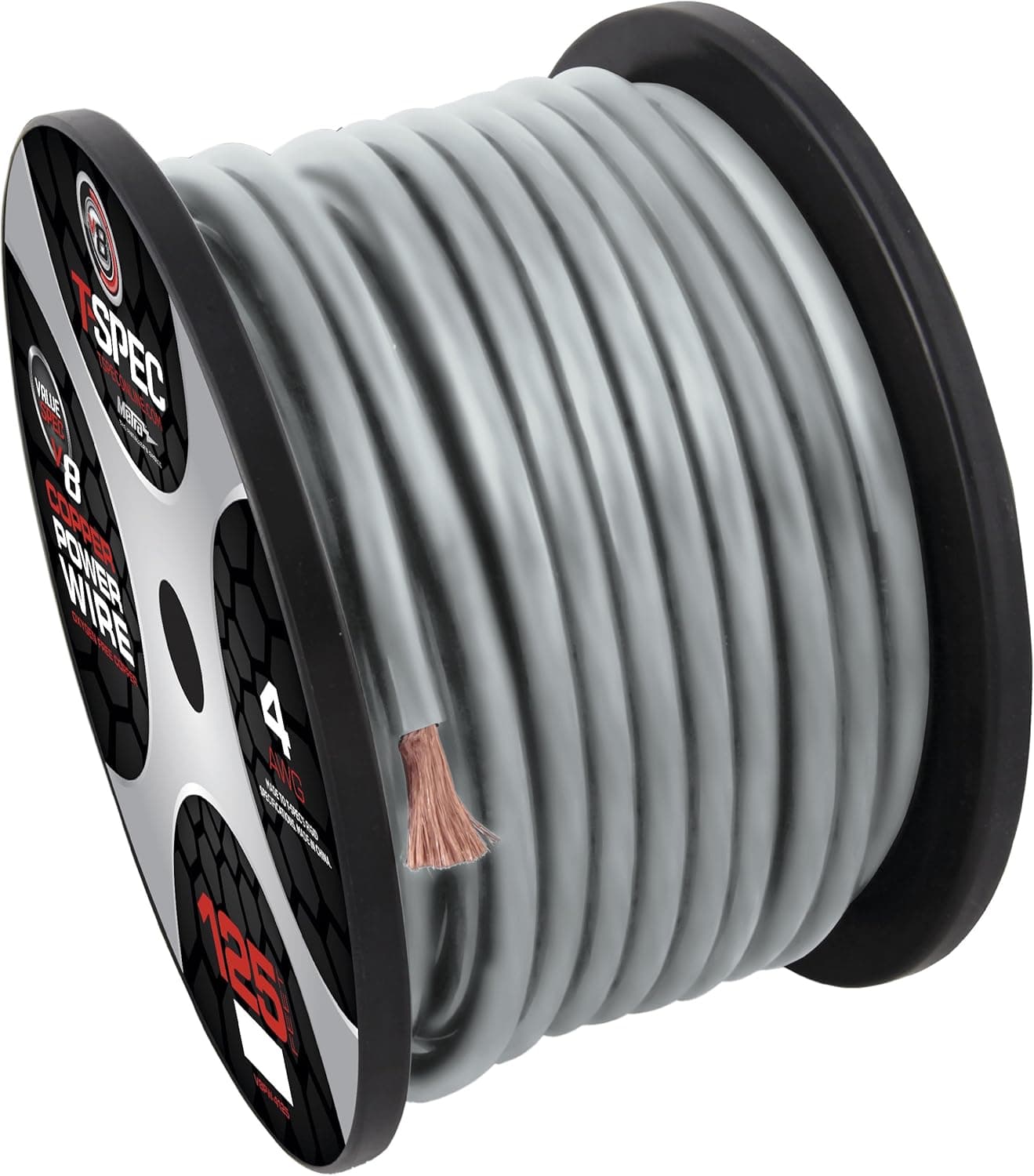 T-Spec V8GW-1020 V10 Series Power Wire Spools 1/0 AWG, 20-Feet