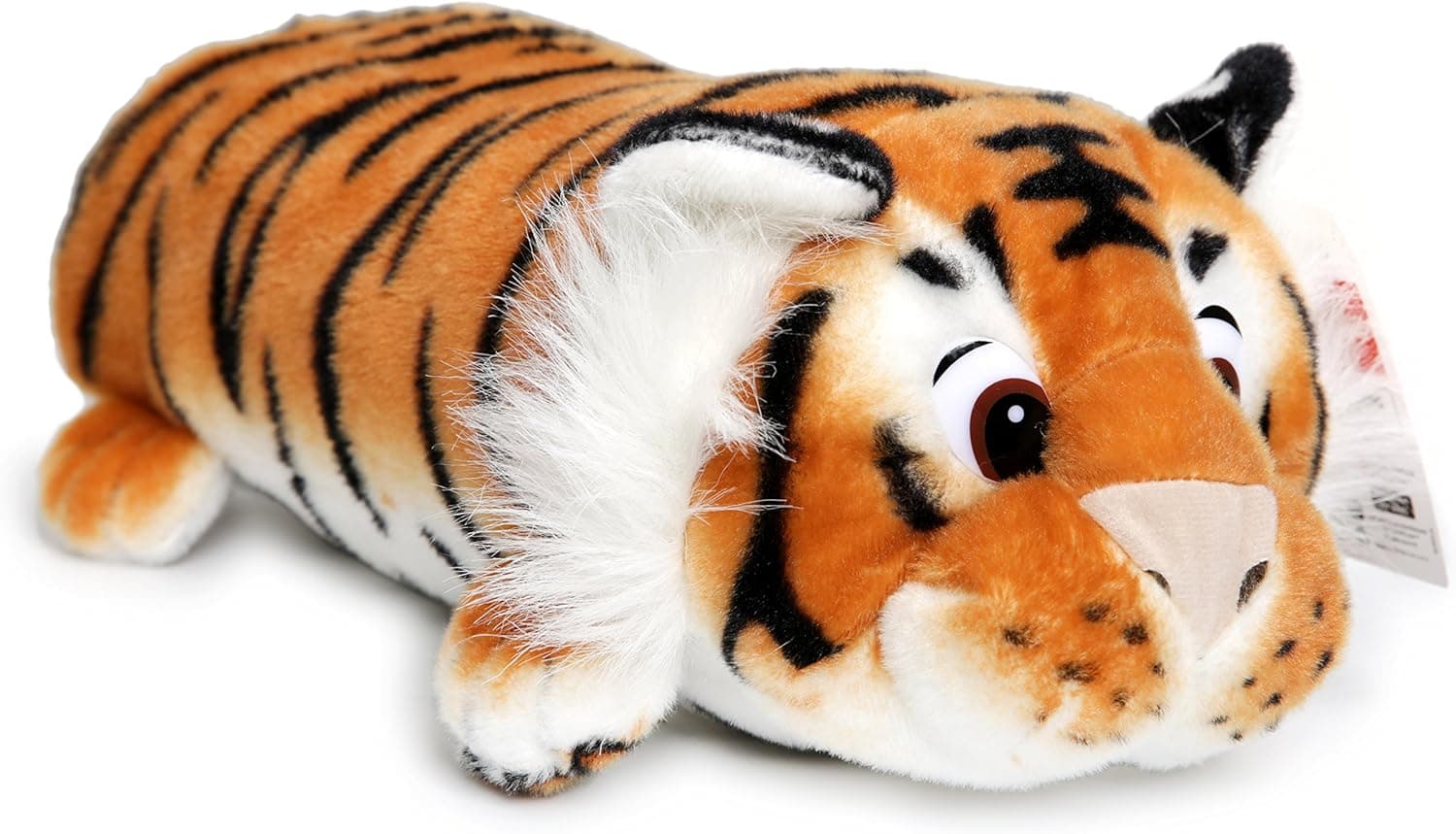 VIAHART Terrence The Sleepy Tiger - 16 Inch Large Plush Pillow - Soft and Fluffy Cushion Stuffed Animal Pet - by Tiger Tale Toys