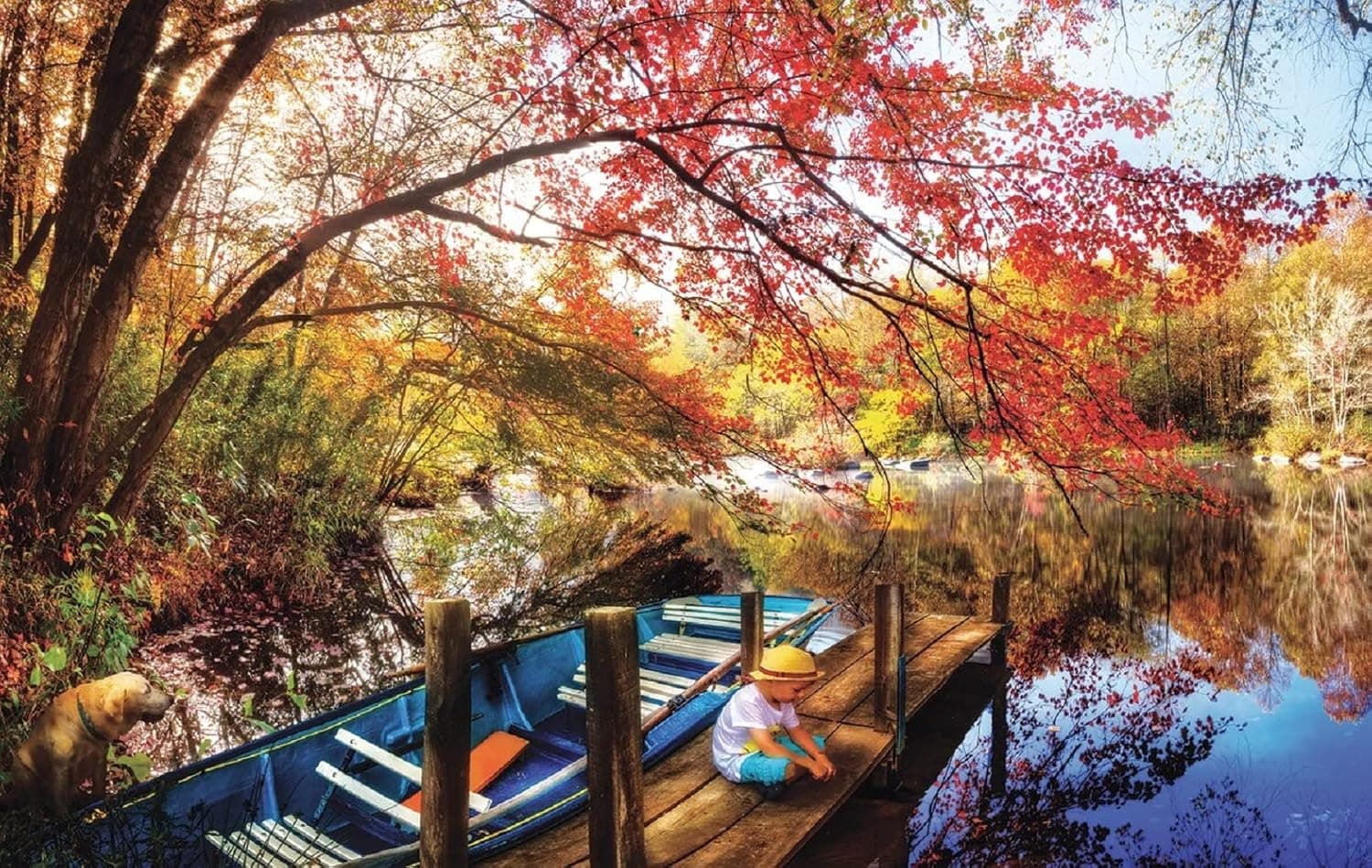 Morning Thoughts 550 pc Jigsaw Puzzle by SunsOut