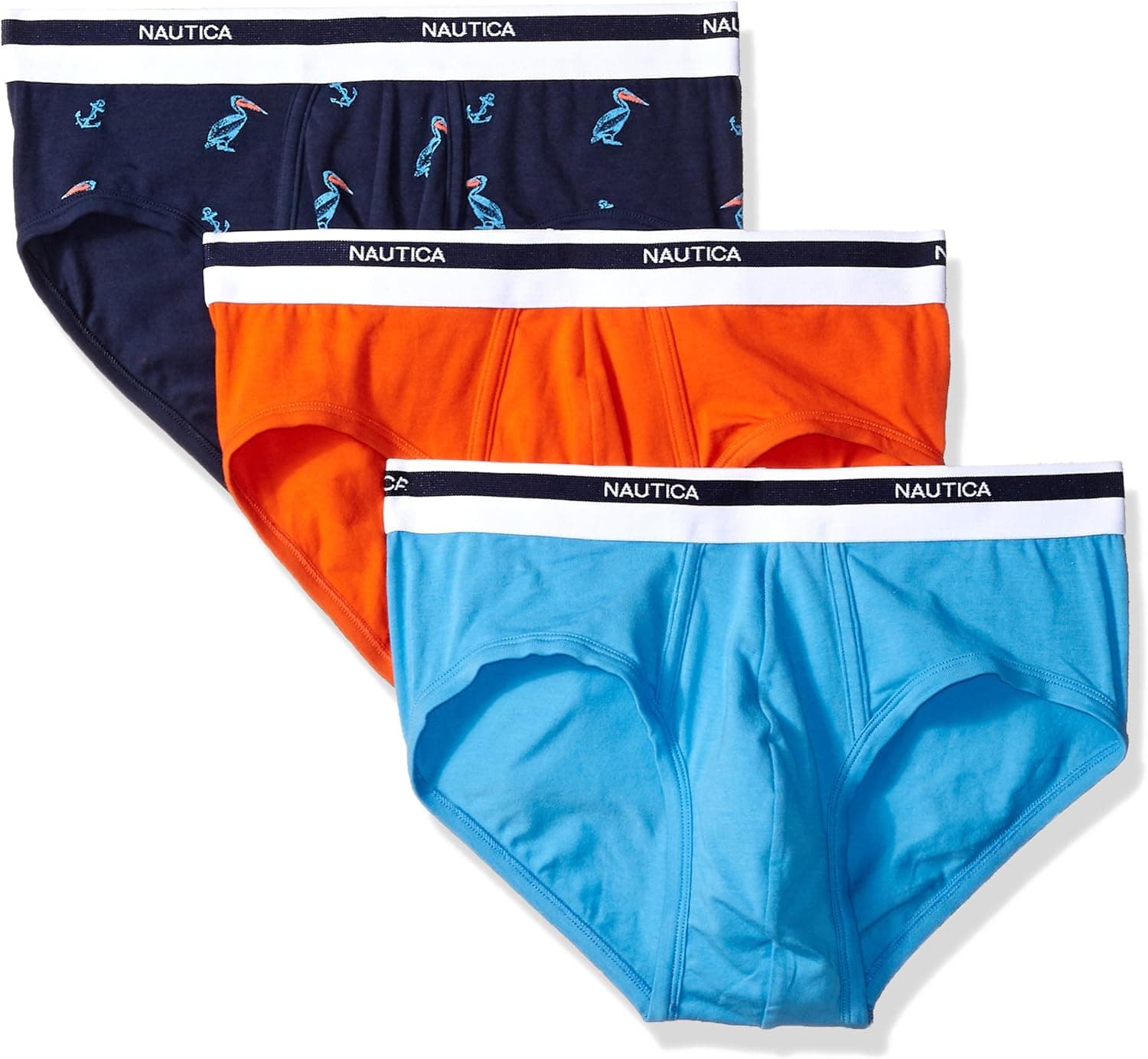 Nautica Men's Classic Cotton Stretch Multipack Briefs
