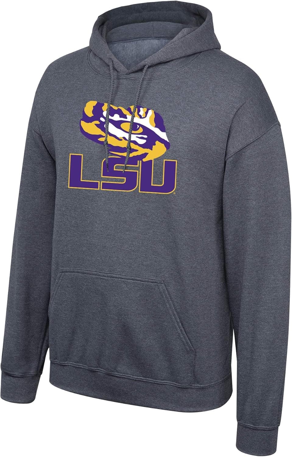 Elite Fan Shop Fan Favorite Dark Heather Arch Hoodie Sweatshirt