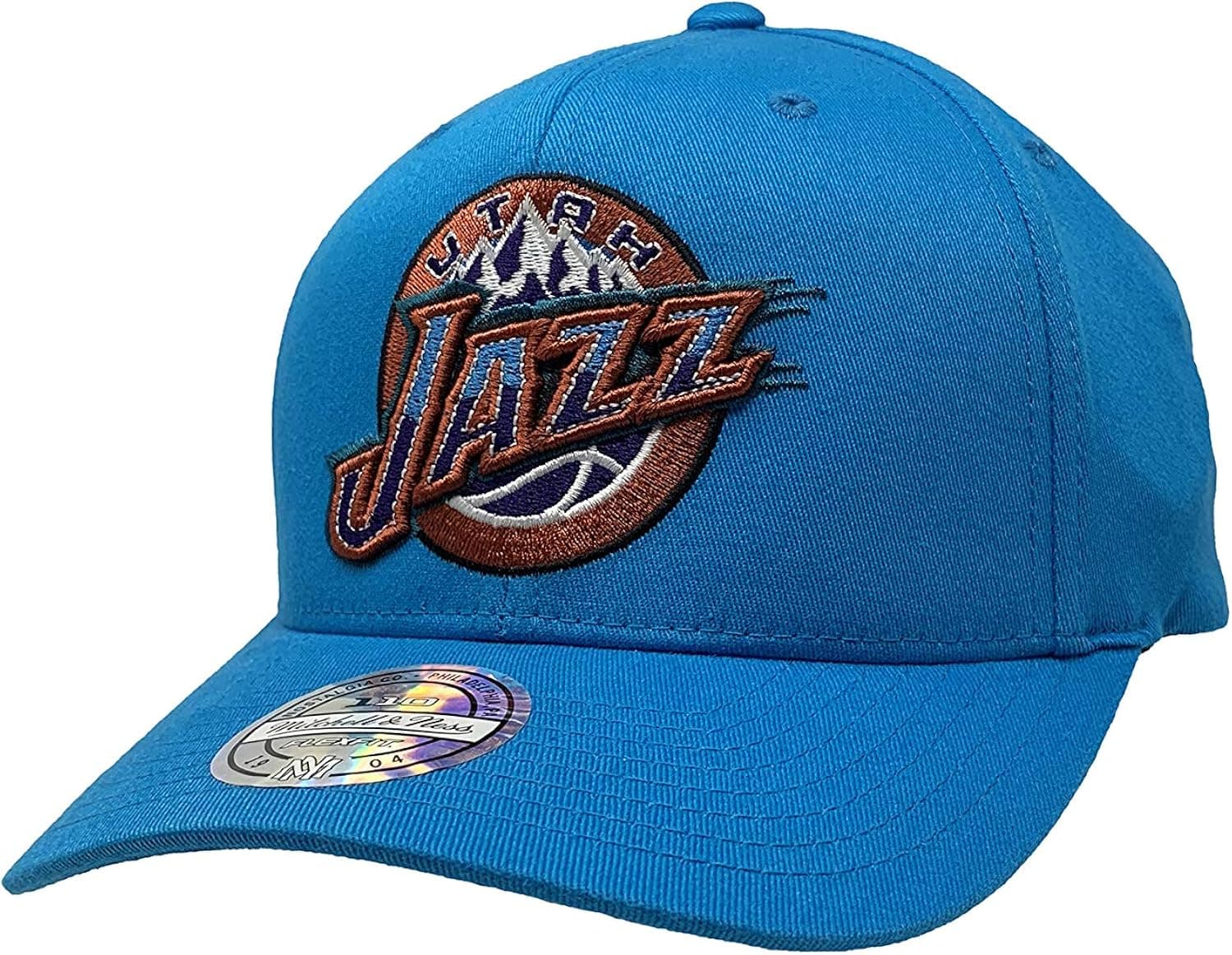 Mitchell & Ness Utah Jazz Adjustable Snapback Hat Basketball Cap
