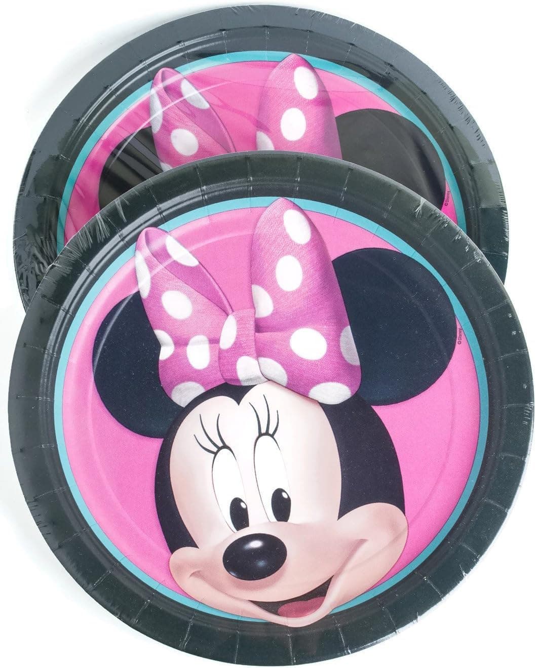 Disney Minnie Mouse Round Lunch Paper Plates (16 Pieces) by Designware