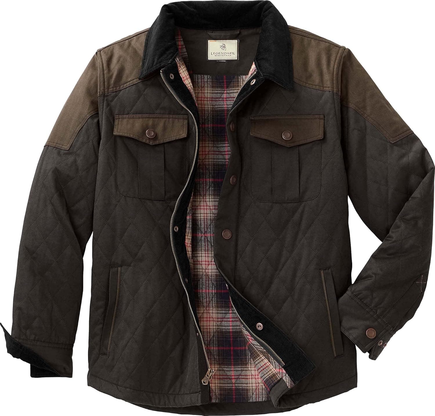 Legendary Whitetails Men's Tough as Buck Quilted Field Jacket