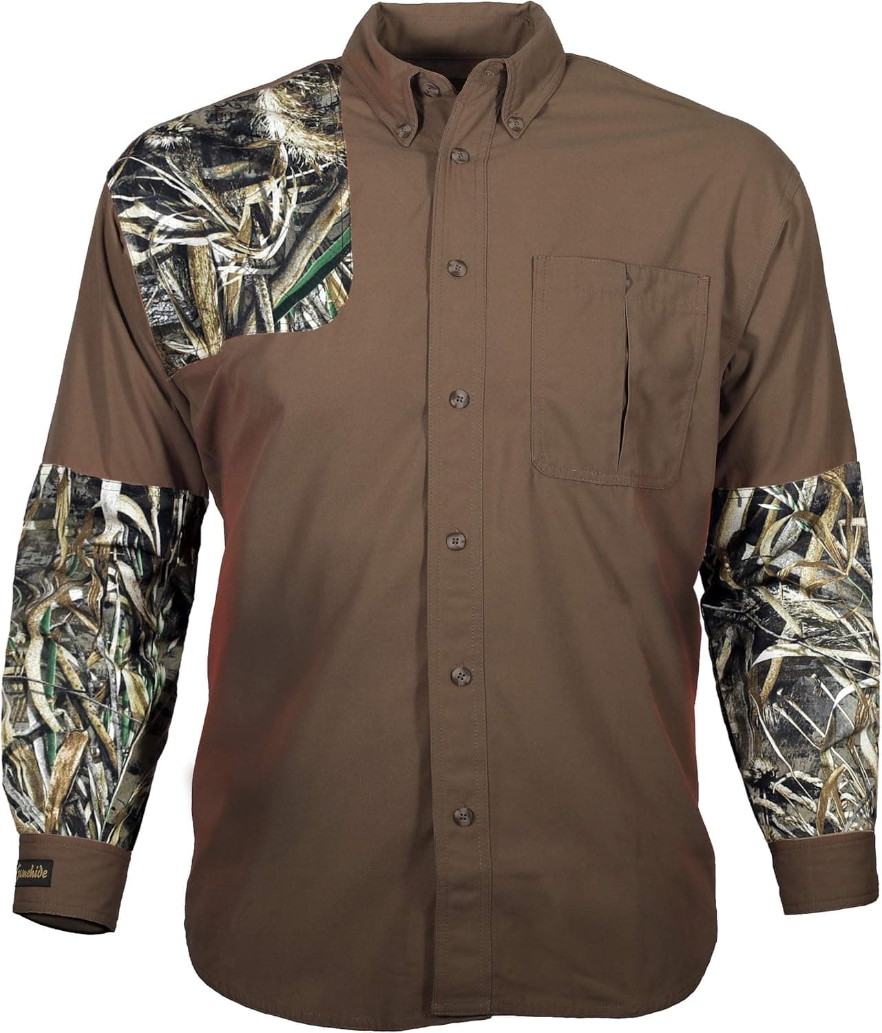 Gamehide Camo Tipped Button Up Hunting Shirt