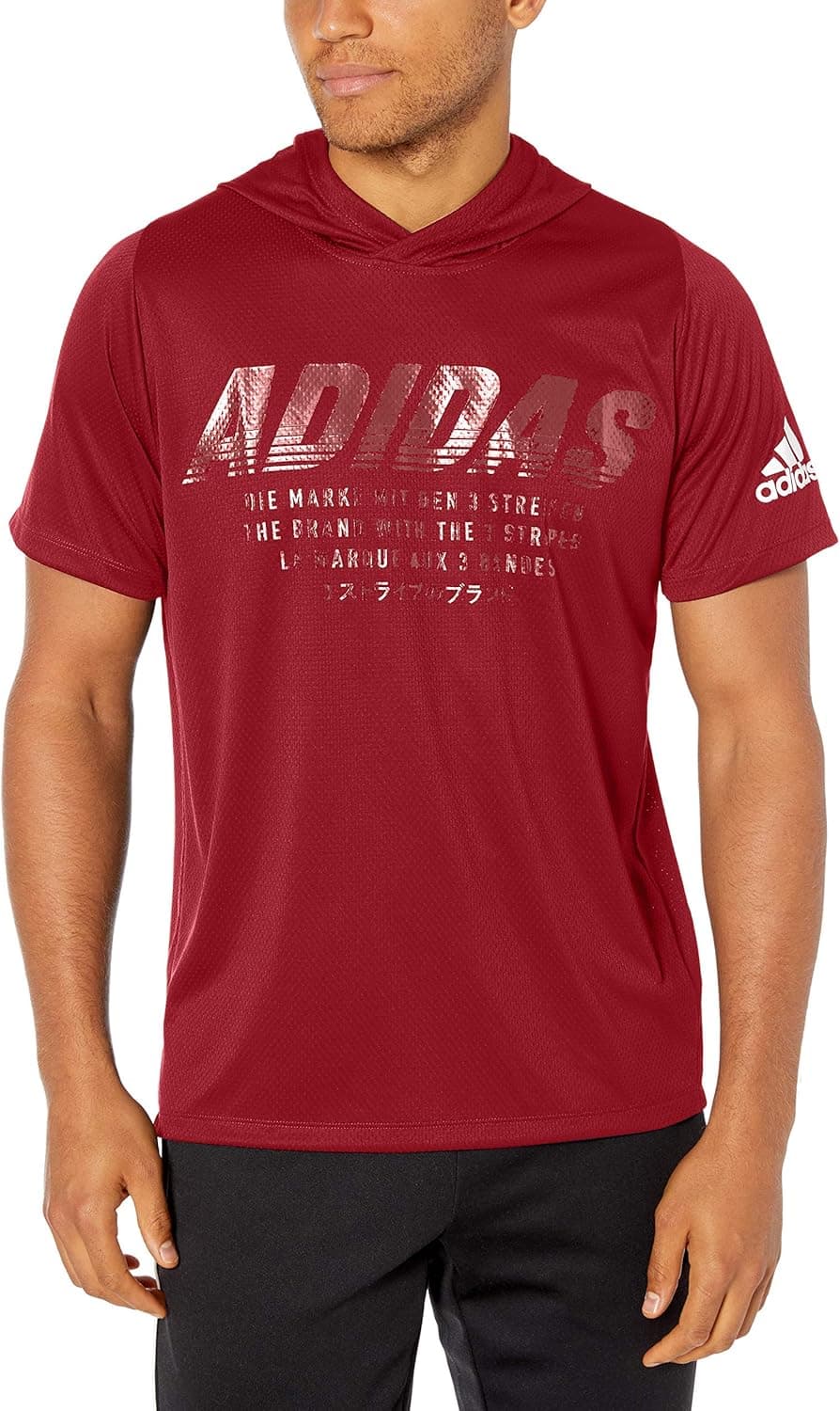 adidas Men's Daily Hoody Tee