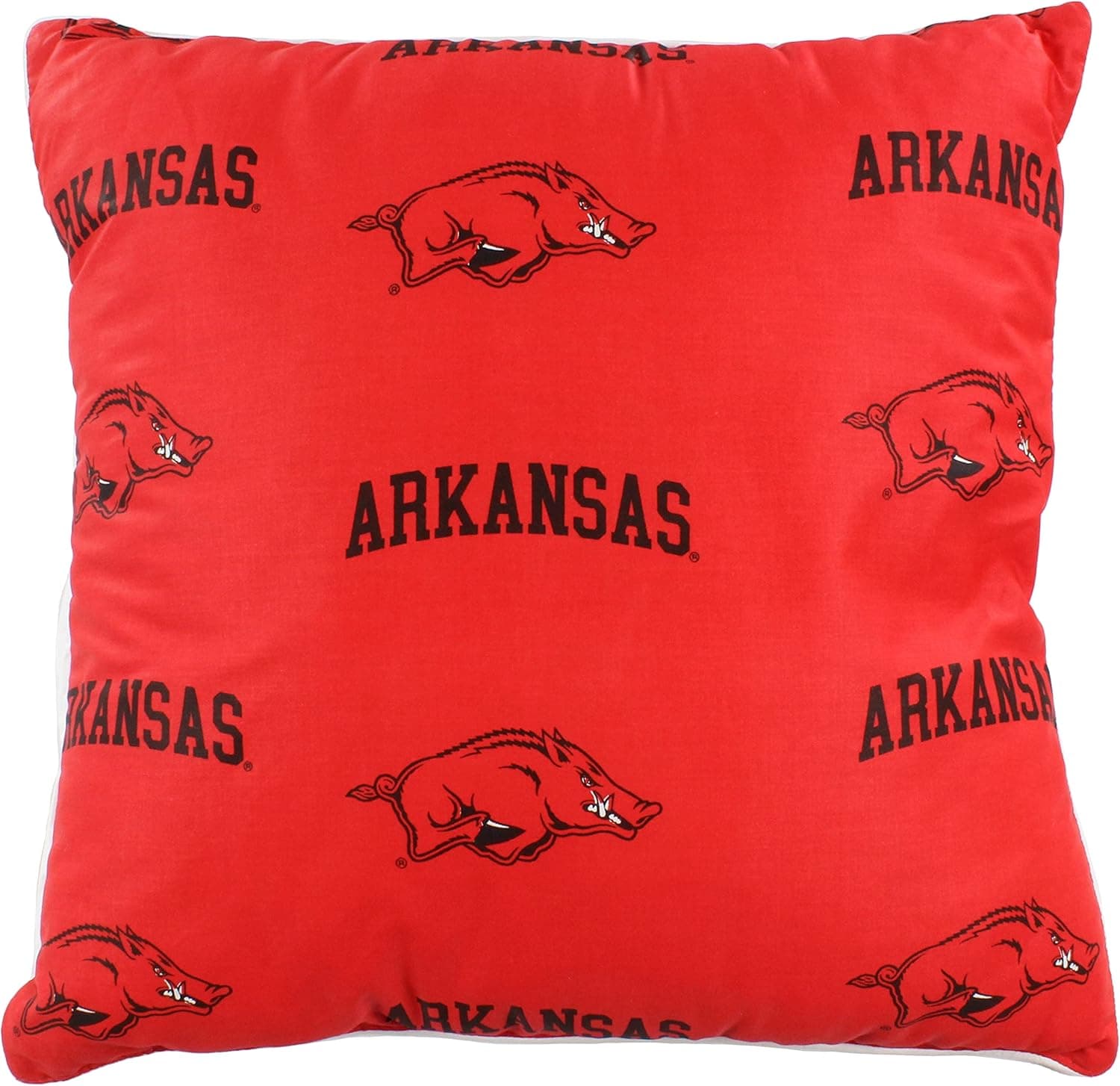 Arkansas Razorback Set of 2 Decorative Throw Pillow
