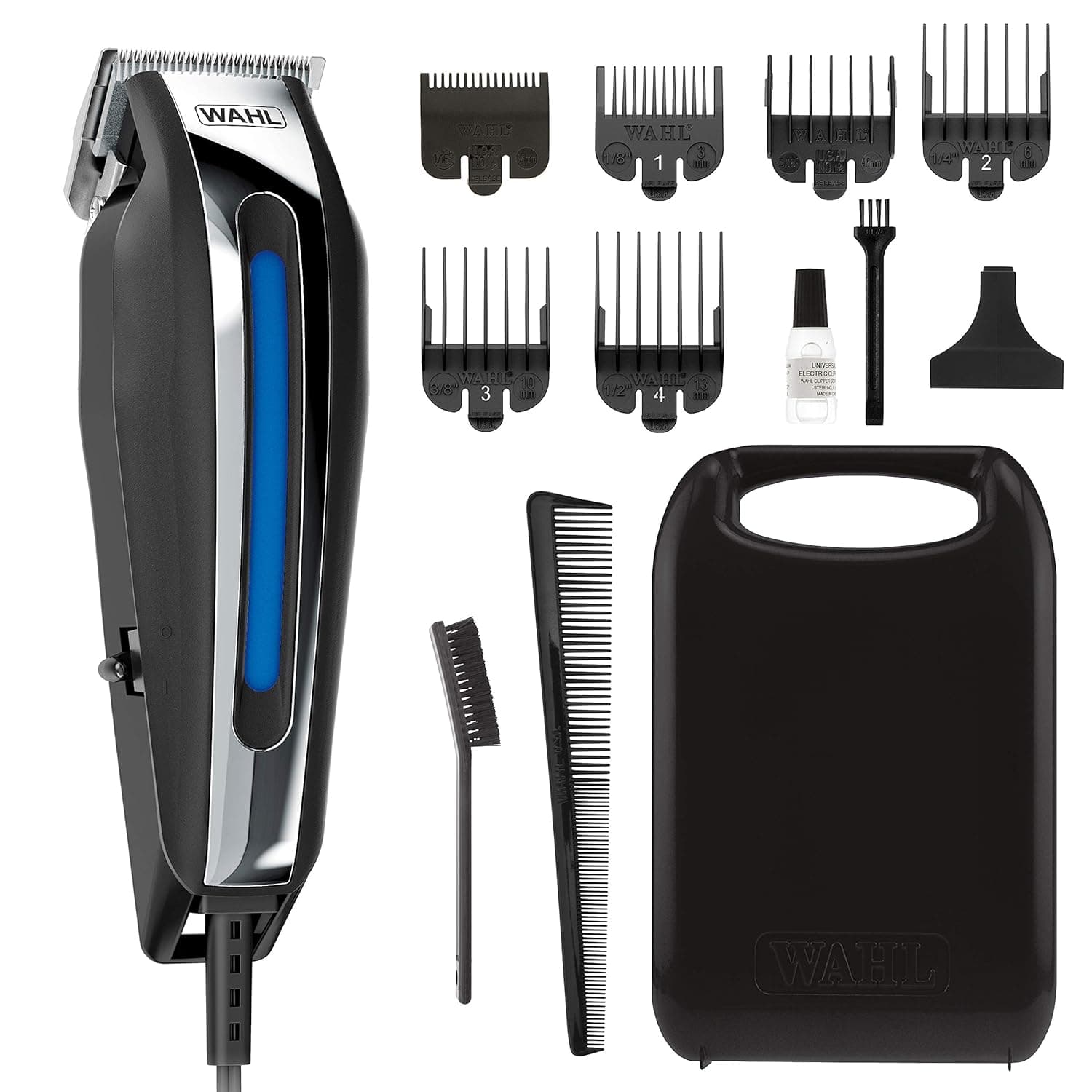 WAHL Clipper Close Cut Pro Haircutting Kit With Zero Overlap Blades, 3 Piece Kit