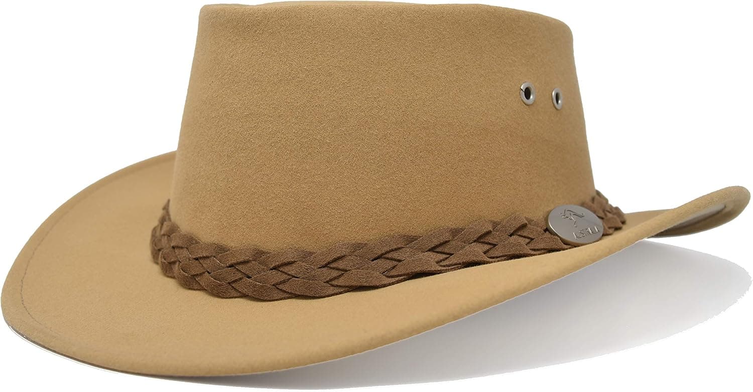 Aussie Chiller Original Outback Bushie Cooling Hat with Soak Me Design for Hot Weather Comfort | Made in Australia