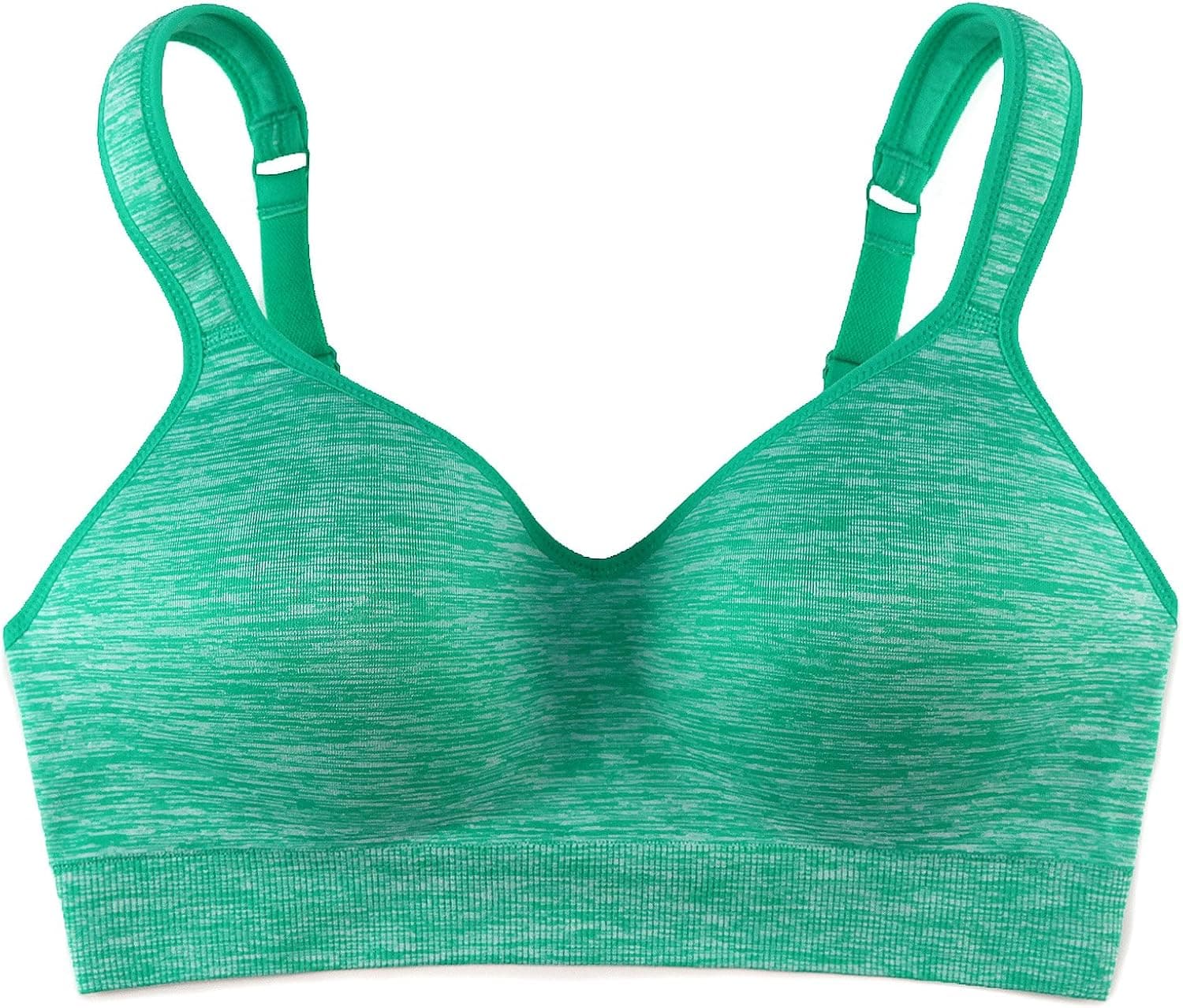 Wingslove Women’s Sports Bra Seamless Full Support Coverage Wireless Sport Bras for Yoga Gym Workout Fitness