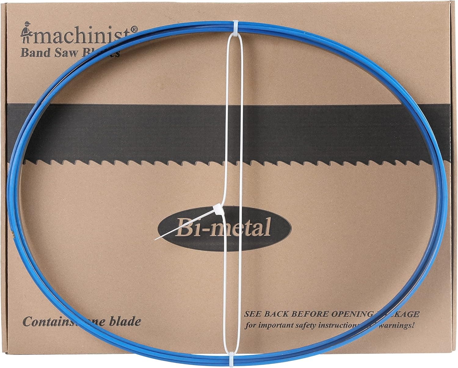 Imachinist S131123414 M42 131-1/2" Long, 3/4" Wide Bi-Metal Metal Cutting Bandsaw Blades (14TPI)