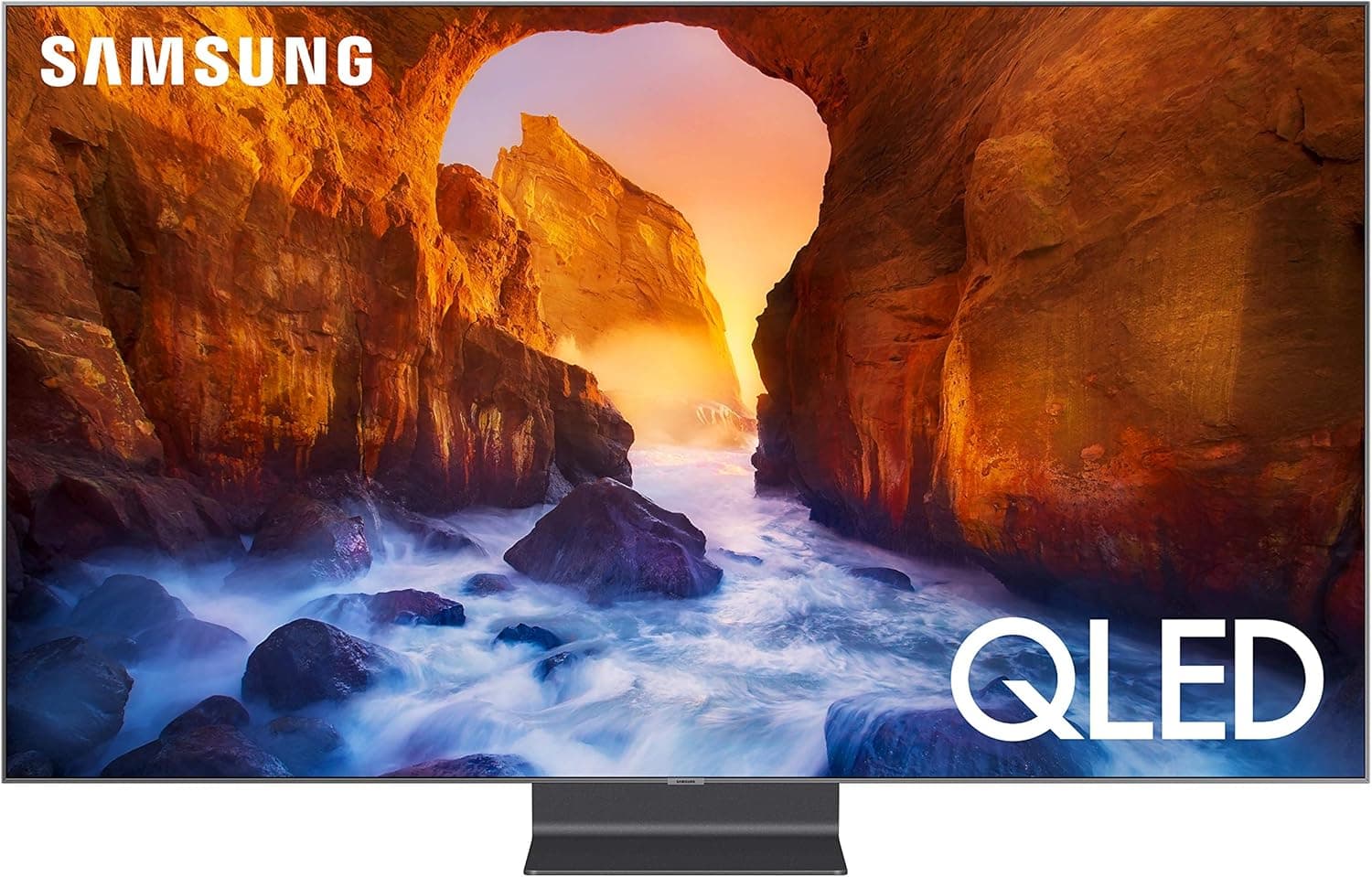 SAMSUNG Q90 Series 75-Inch Smart TV, QLED 4K UHD with HDR and Alexa compatibility 2019 model