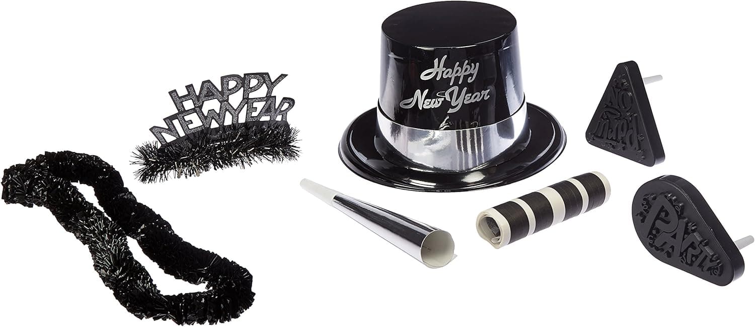 Silver Legacy Asst for 10 (NO RETAIL PRICE ON CARTON) Party Accessory  (1 count)